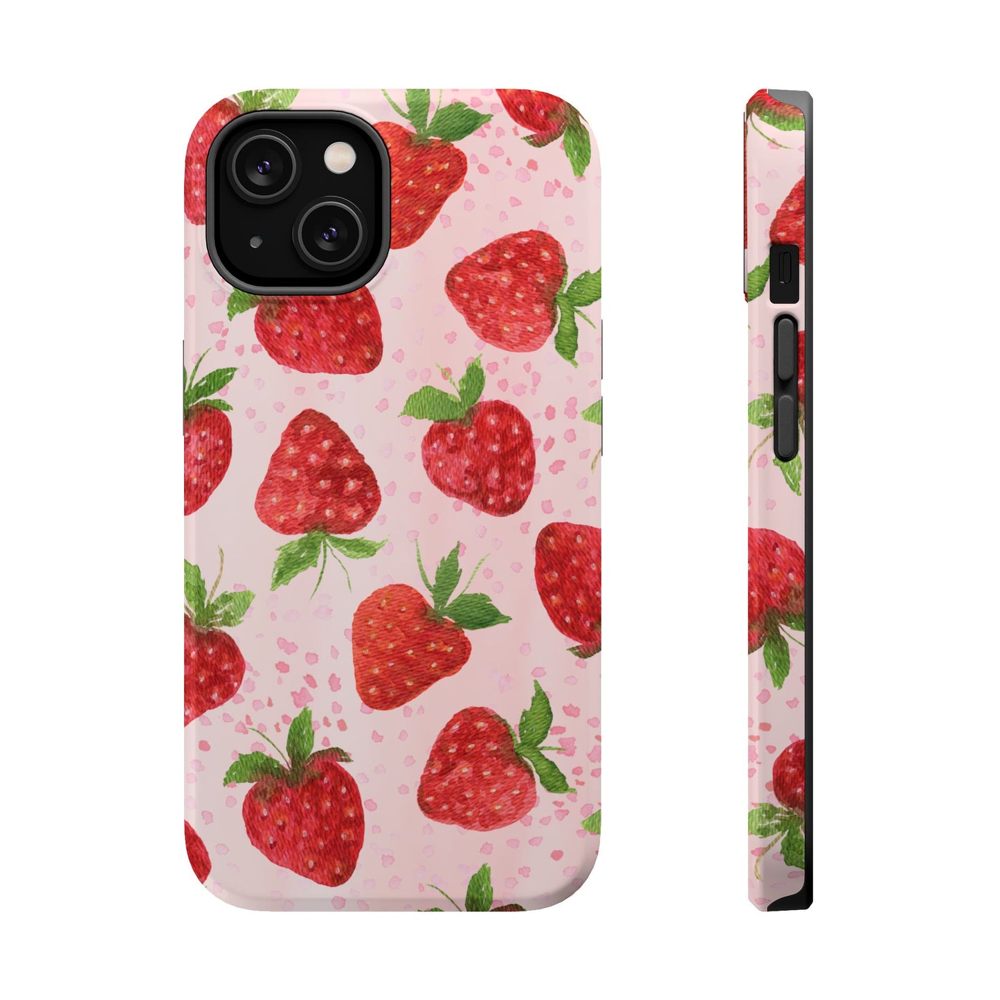 Strawberry Magnetic Phone Case - Durable & Stylish