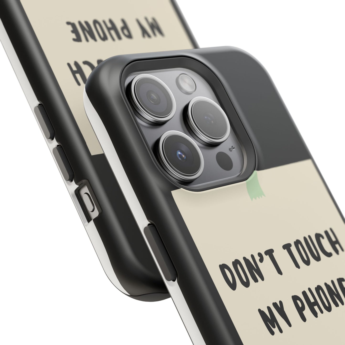 Funny Phone Case - Don't Touch My Phone Magnetic Tough Case