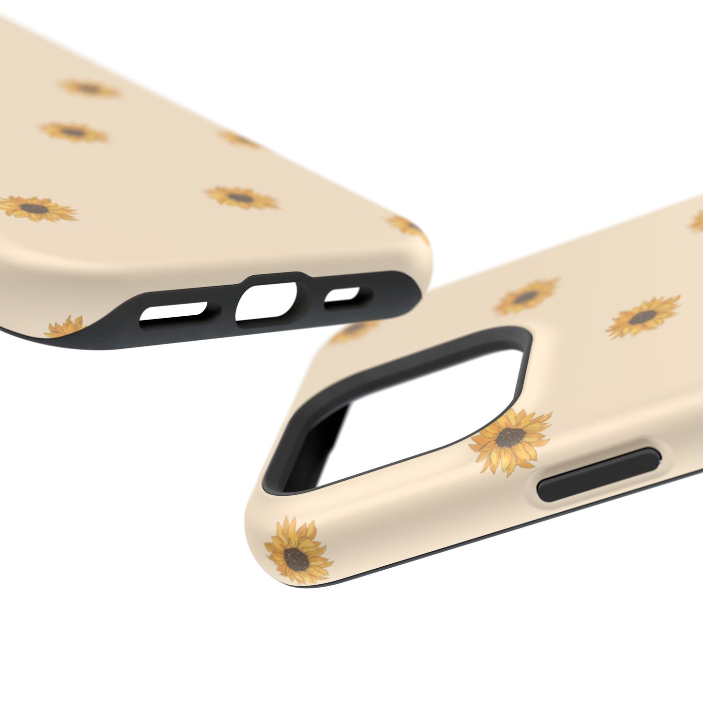 Sunflower Magnetic Tough Cases for Stylish Protection, Floral Phone Cases, Unique Gift for Her, Summer Vibes, Trendy Accessories,