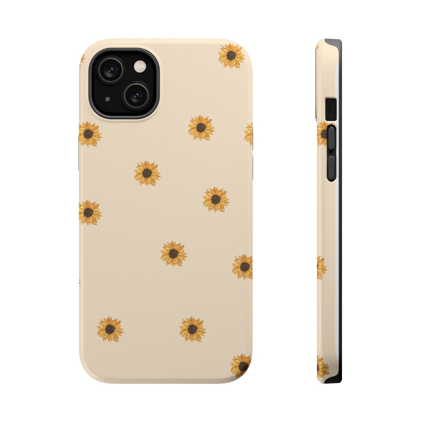 Sunflower Magnetic Tough Cases for Stylish Protection, Floral Phone Cases, Unique Gift for Her, Summer Vibes, Trendy Accessories,