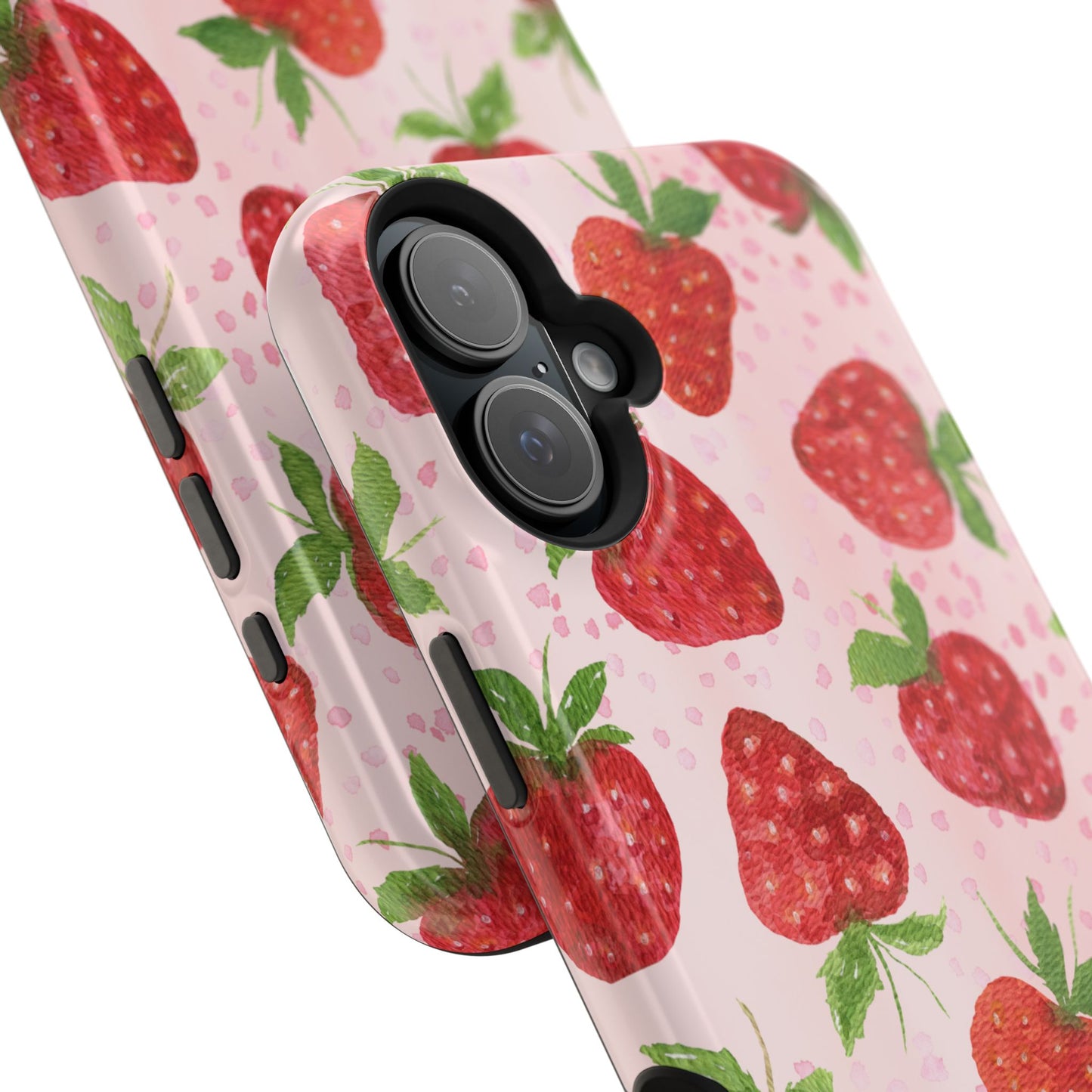 Strawberry Magnetic Phone Case - Durable & Stylish