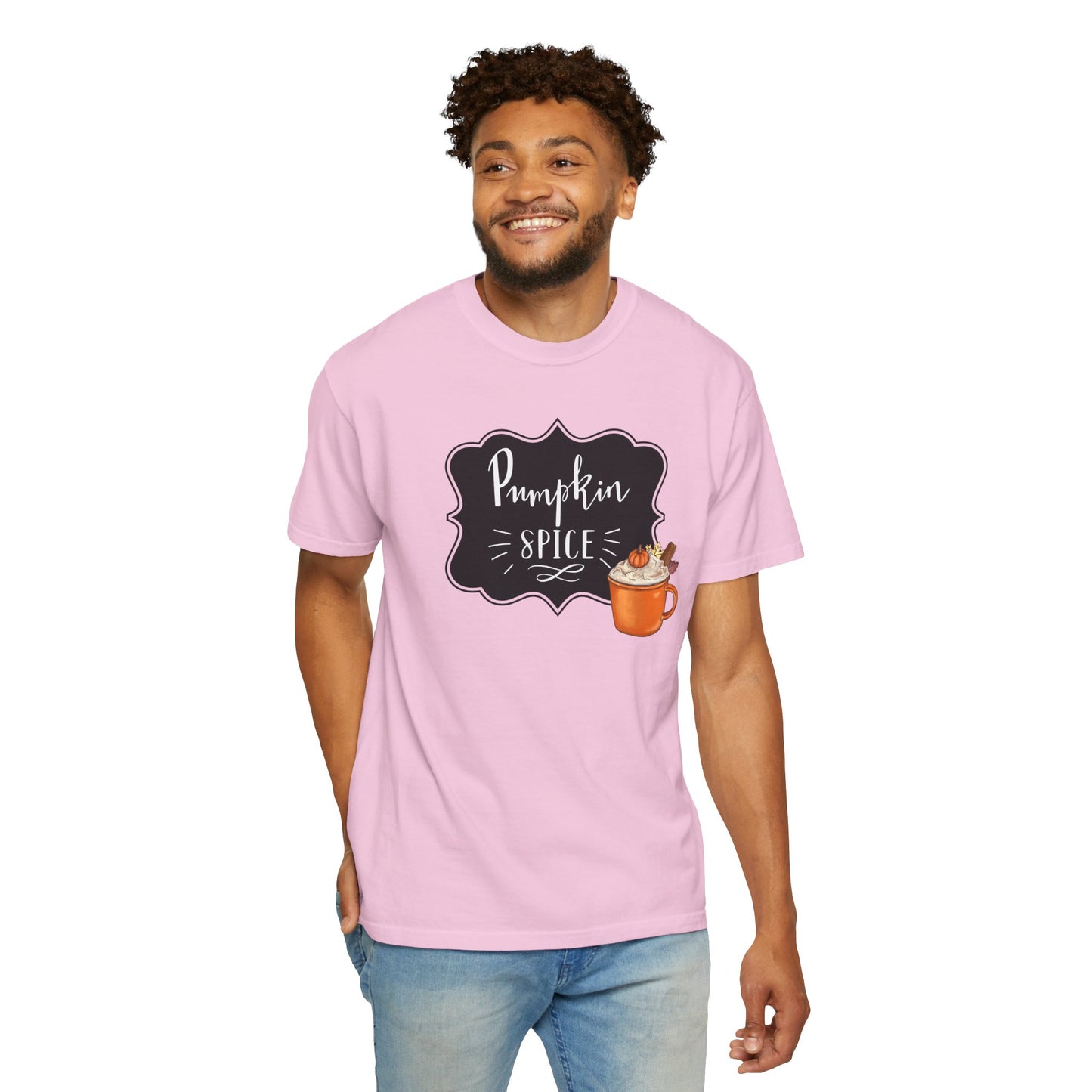 Pumpkin Spice Unisex T-Shirt | Cozy Autumn Tee, Fall Fashion, Holiday Gift, Halloween Shirt, Pumpkin Lovers Apparel