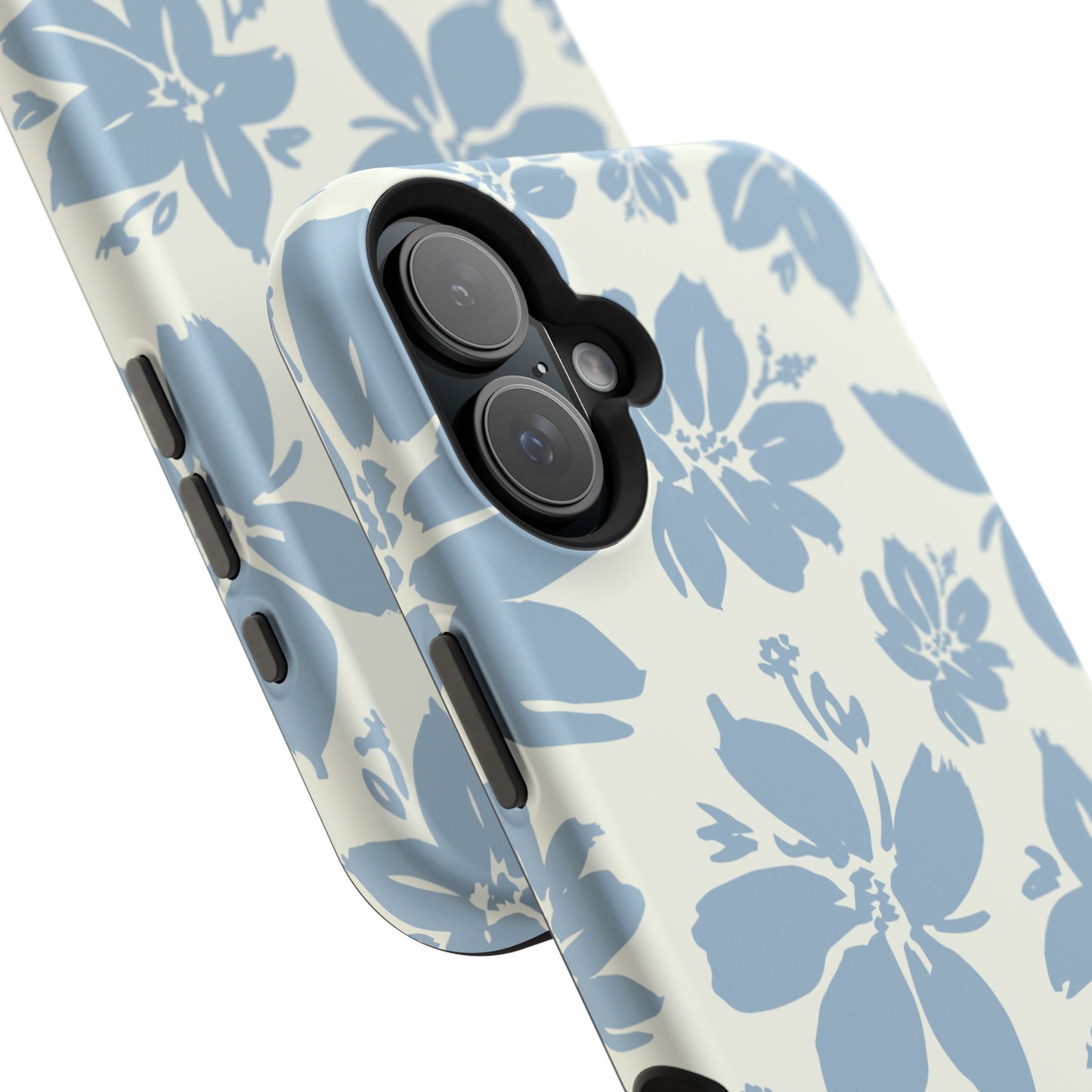 Floral Magnetic Tough Case - Stylish Protection for Your Phone