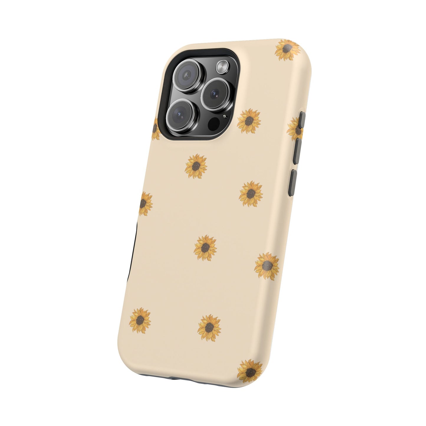 Sunflower Magnetic Tough Cases for Stylish Protection, Floral Phone Cases, Unique Gift for Her, Summer Vibes, Trendy Accessories,