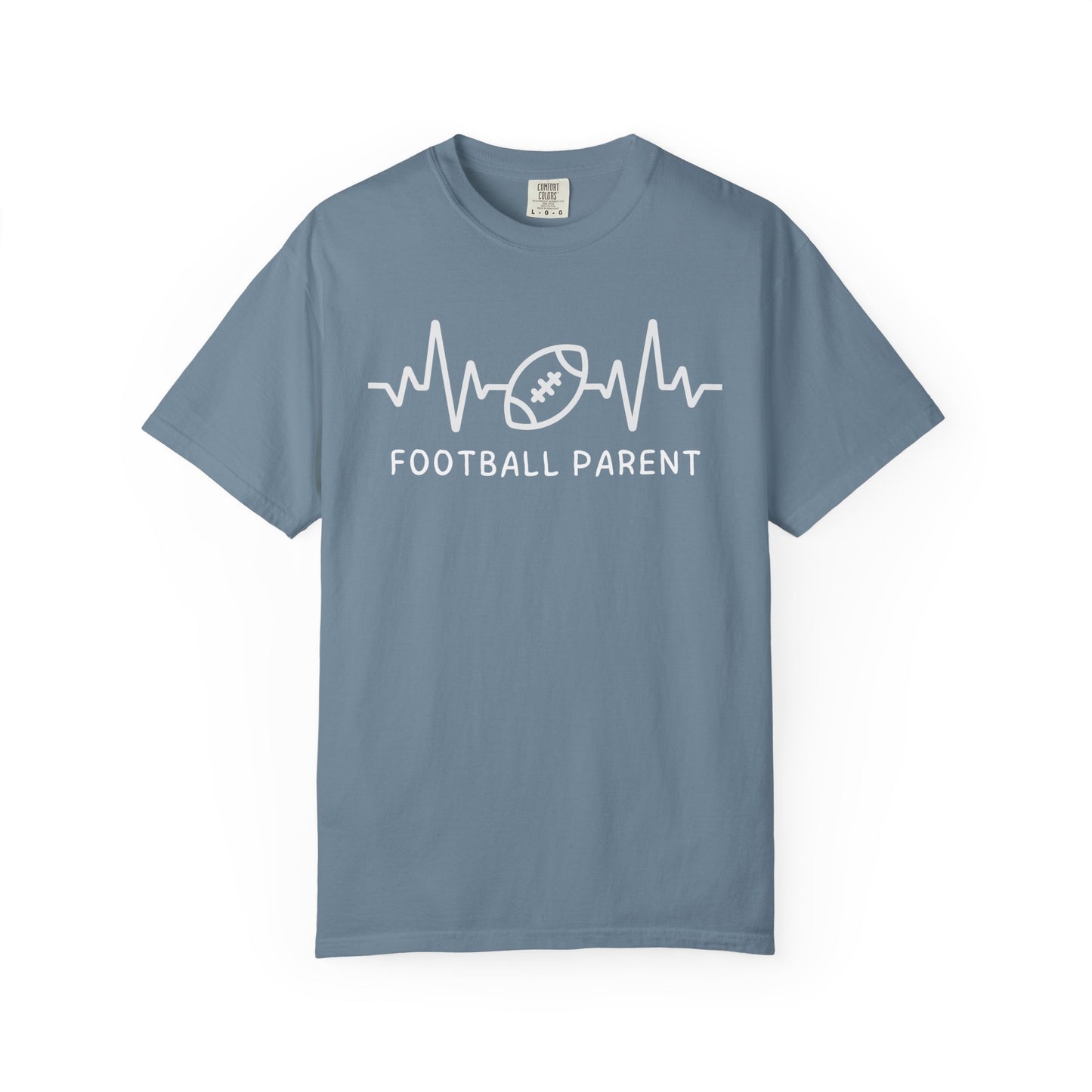 Football Parent T-Shirt - Unisex Garment-Dyed Tee, Perfect for Game Day, Father's Day, Family Gatherings, Sports Fans, Casual Wear