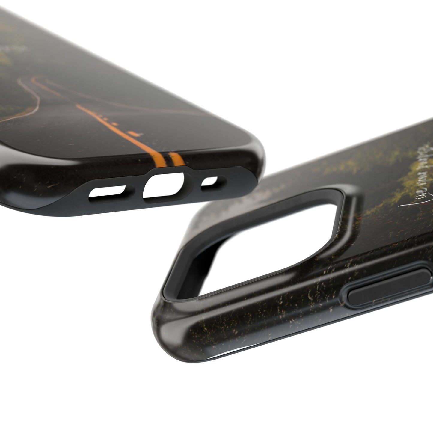 Inspirational Magnetic Tough Case - 'Live Your Purpose' Nature Design for iPhone