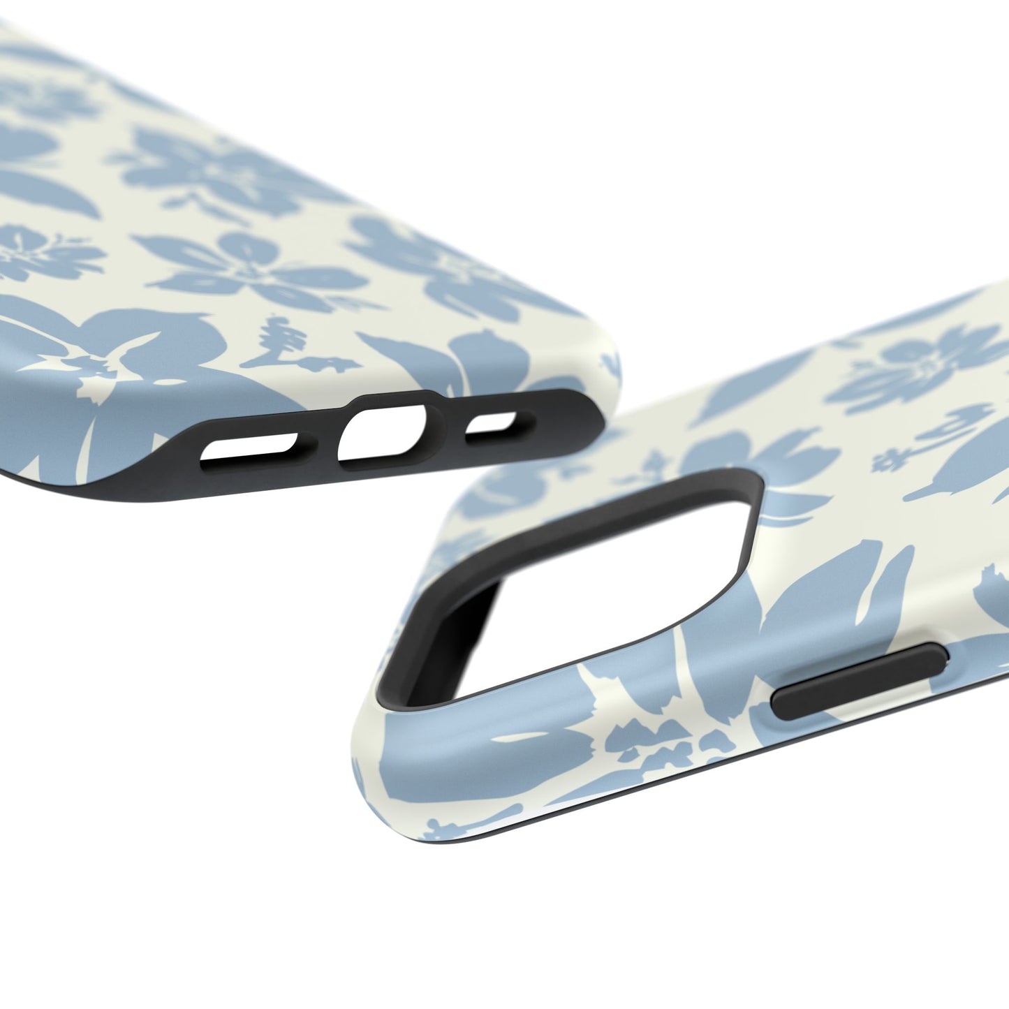 Floral Magnetic Tough Case - Stylish Protection for Your Phone