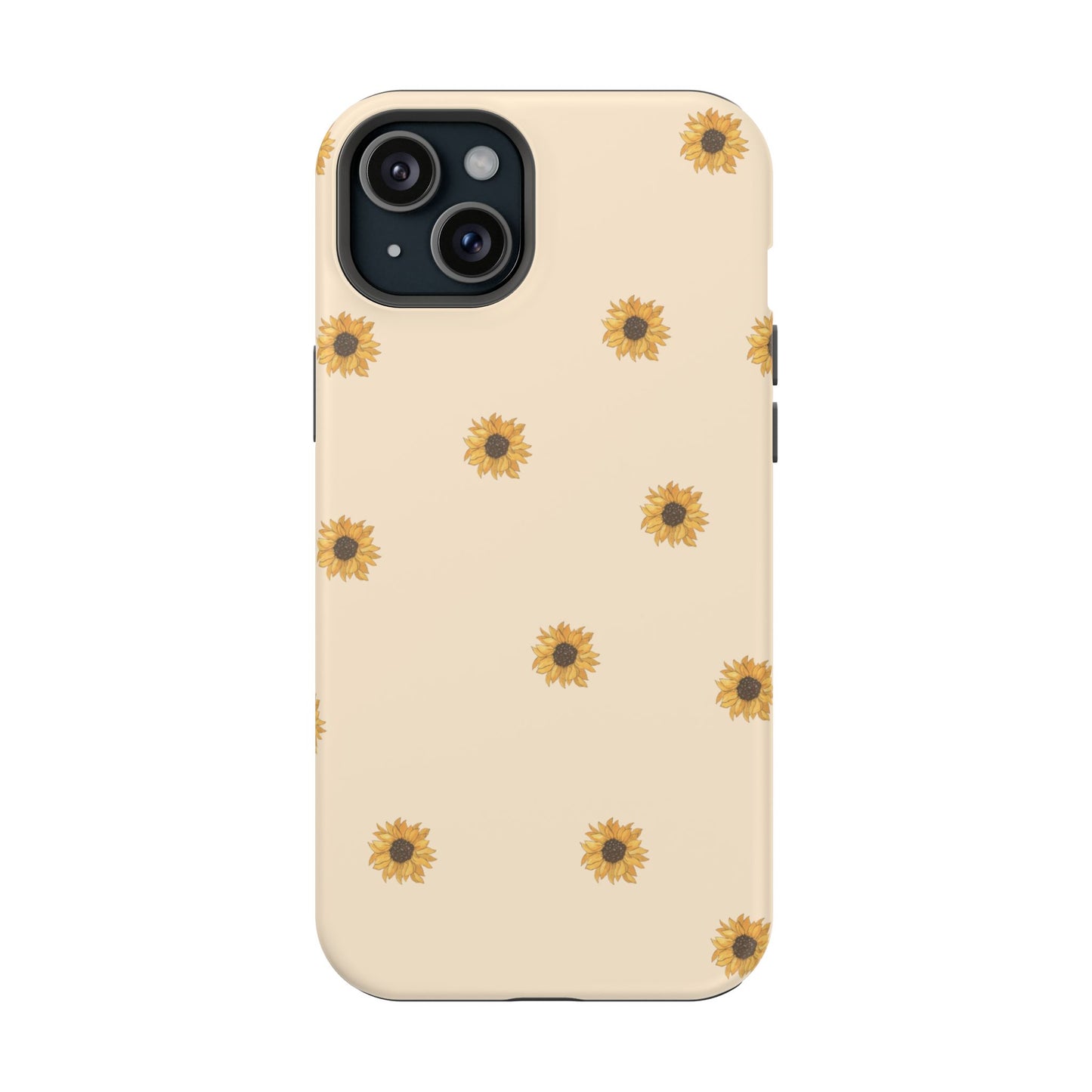 Sunflower Magnetic Tough Cases for Stylish Protection, Floral Phone Cases, Unique Gift for Her, Summer Vibes, Trendy Accessories,