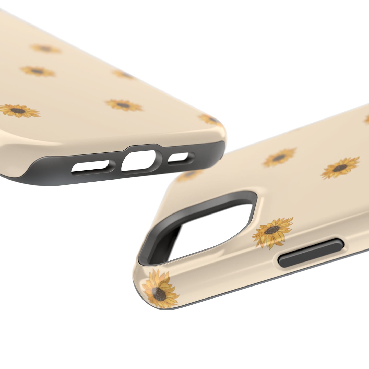 Sunflower Magnetic Tough Cases for Stylish Protection, Floral Phone Cases, Unique Gift for Her, Summer Vibes, Trendy Accessories,