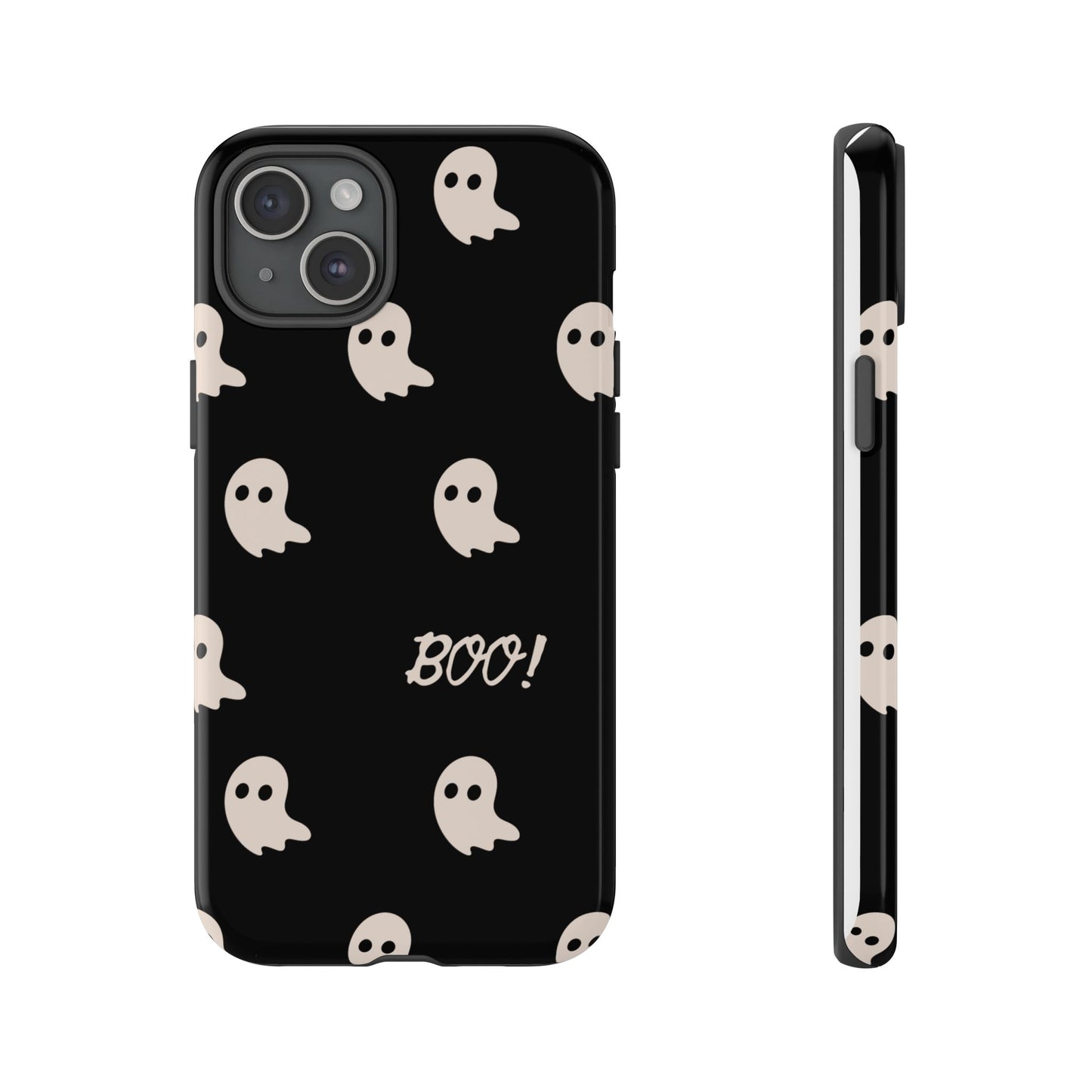 Ghost Pattern Phone Case - Halloween Accessory, Spooky Decor, Gift Idea, Cute Ghosts, Fun Case for All Ages