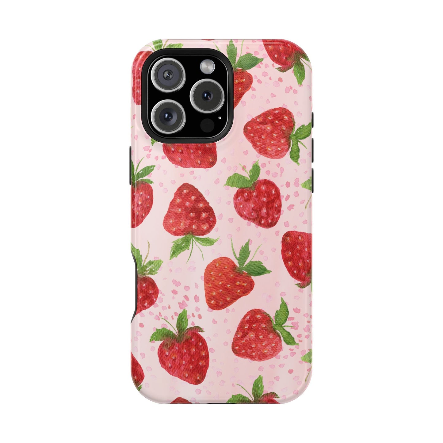 Strawberry Magnetic Phone Case - Durable & Stylish