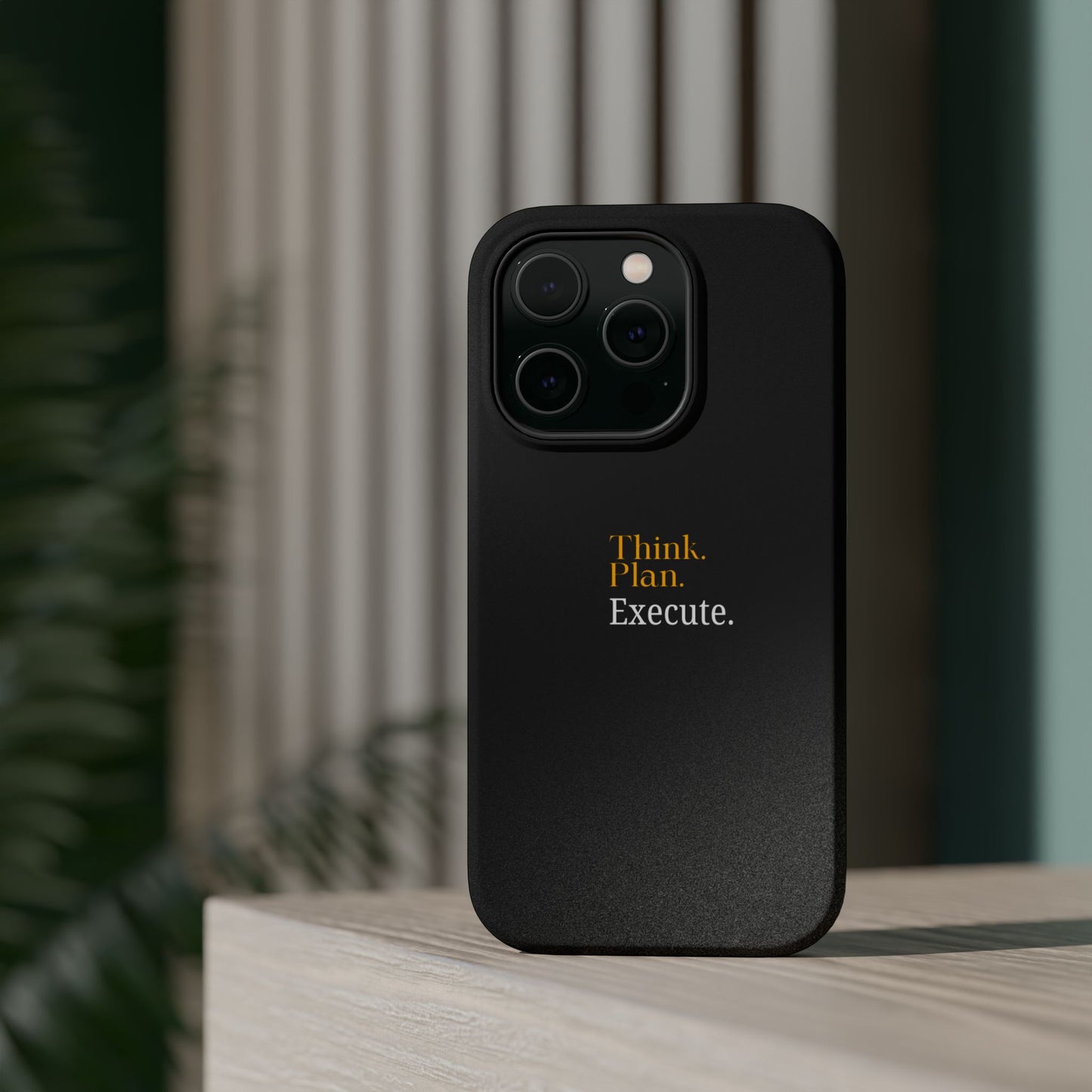 Inspirational Magnetic Tough Case - Think. Plan. Execute.