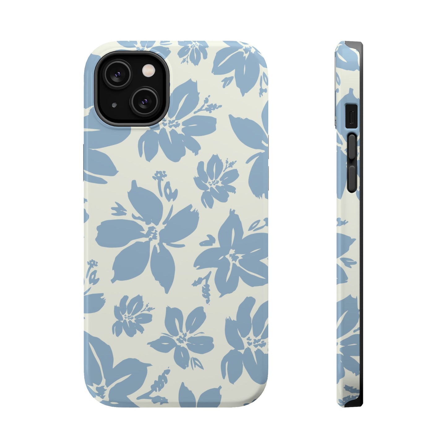 Floral Magnetic Tough Case - Stylish Protection for Your Phone