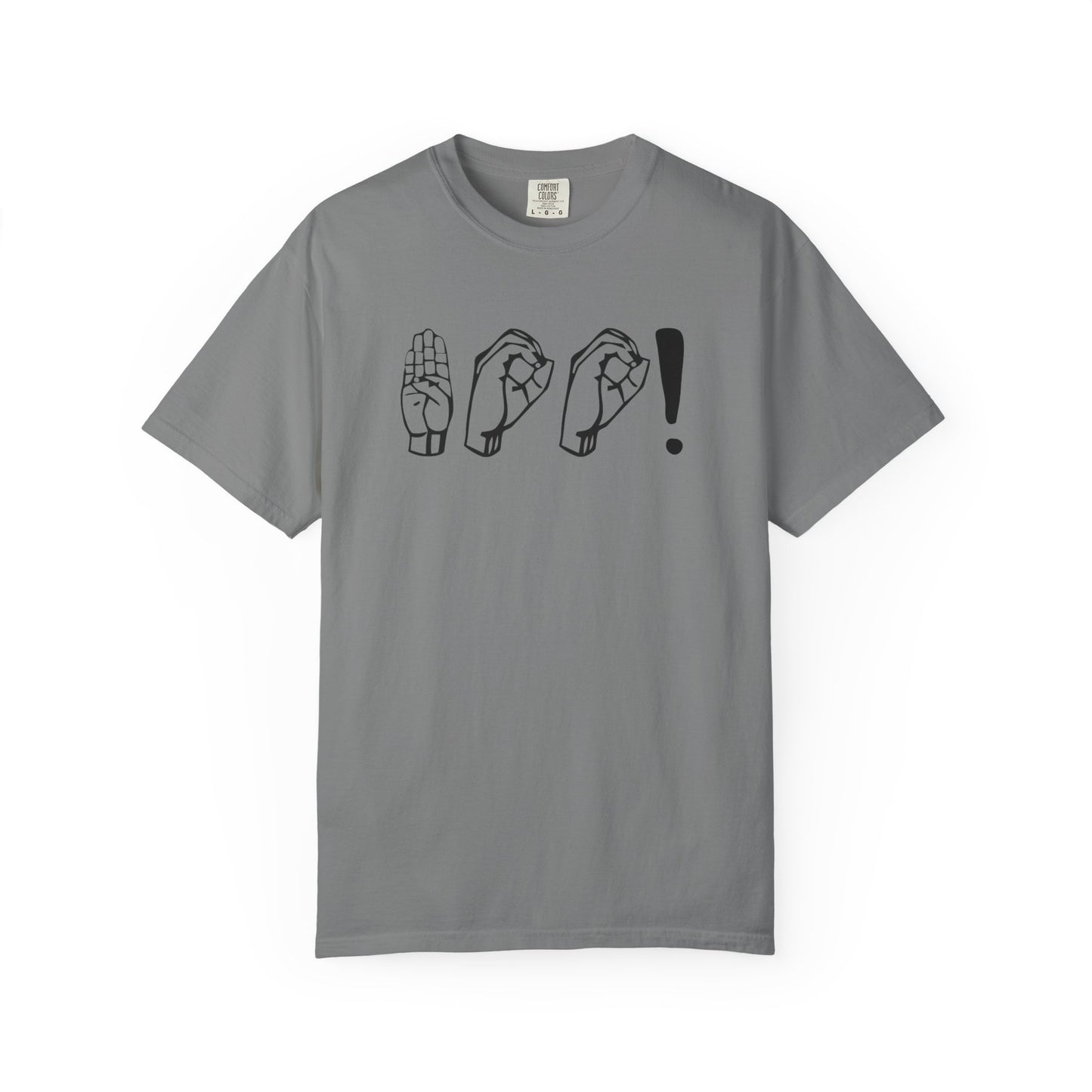 Boo! Unisex Hand Sign T-Shirt, Casual Wear, Gift for Friends, Birthday Gift, Cool Outfit, Fun Graphic Tee