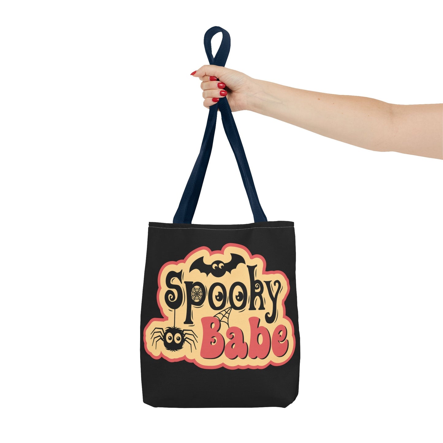 Spooky Babe Tote Bag | Halloween Shopper, Gift Bag, Eco-Friendly, Trick or Treat Bag, Halloween Decor