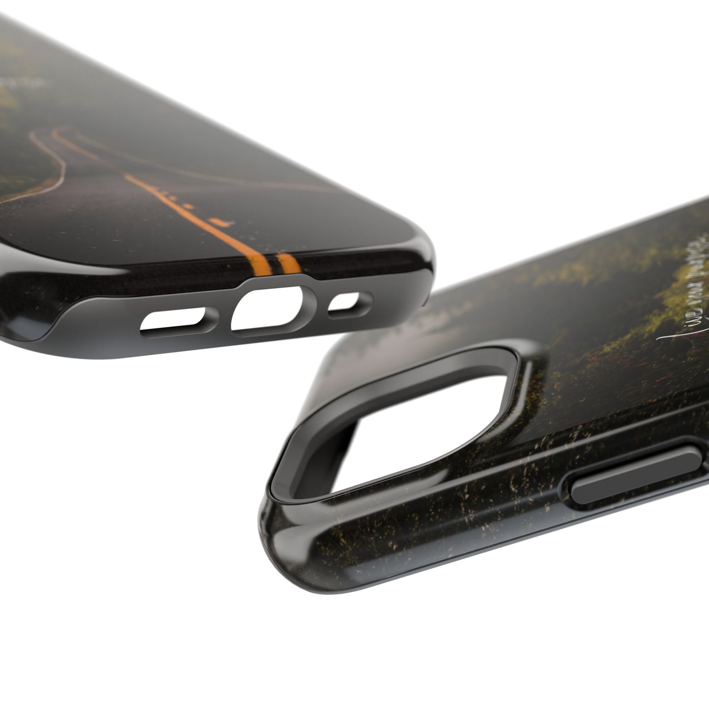 Inspirational Magnetic Tough Case - 'Live Your Purpose' Nature Design for iPhone