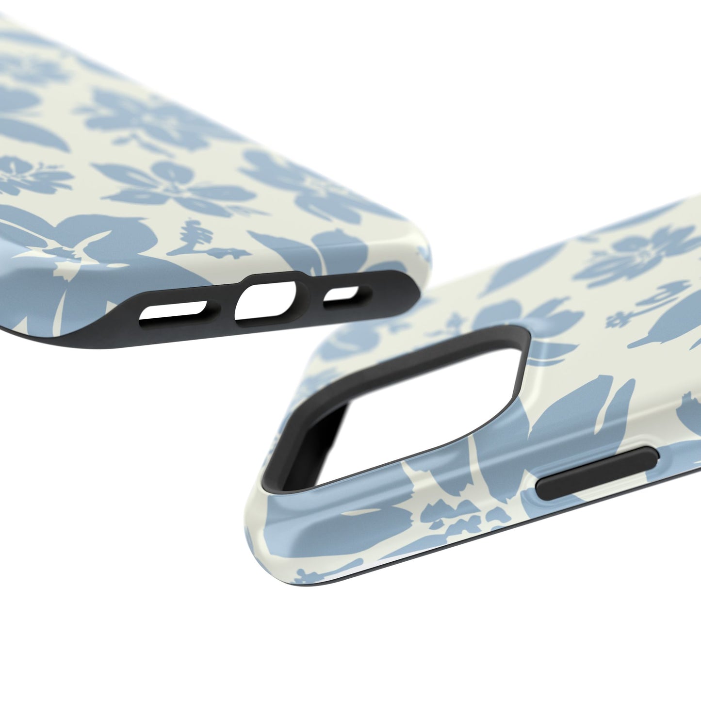 Floral Magnetic Tough Case - Stylish Protection for Your Phone
