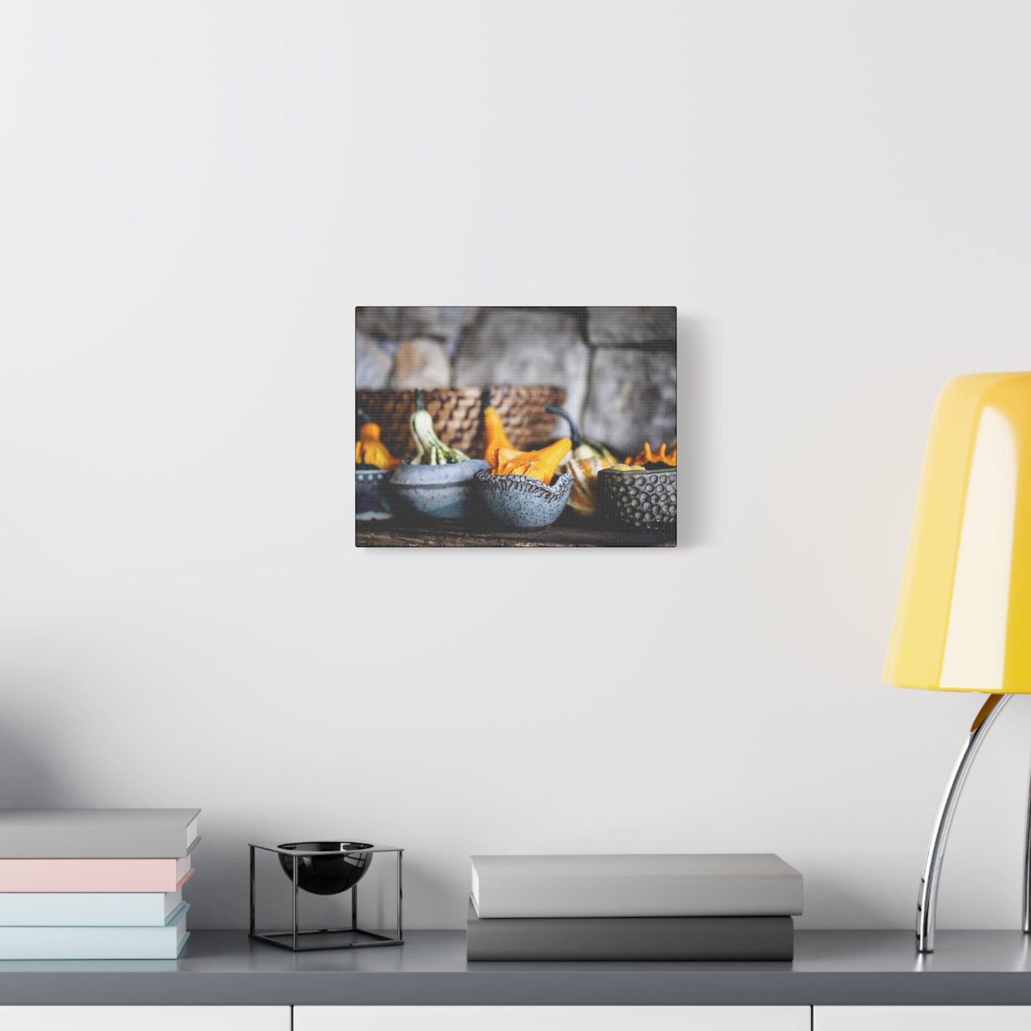 Rustic Canvas Wall Art - Autumn Harvest Decor, Farmhouse Print for Cozy Spaces, Decorative Home Accent, Gift for Nature Lovers