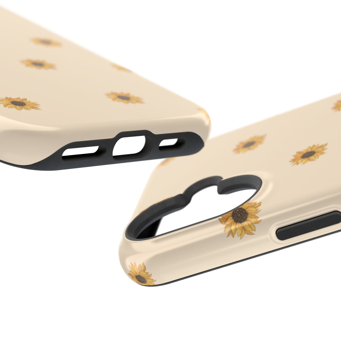Sunflower Magnetic Tough Cases for Stylish Protection, Floral Phone Cases, Unique Gift for Her, Summer Vibes, Trendy Accessories,