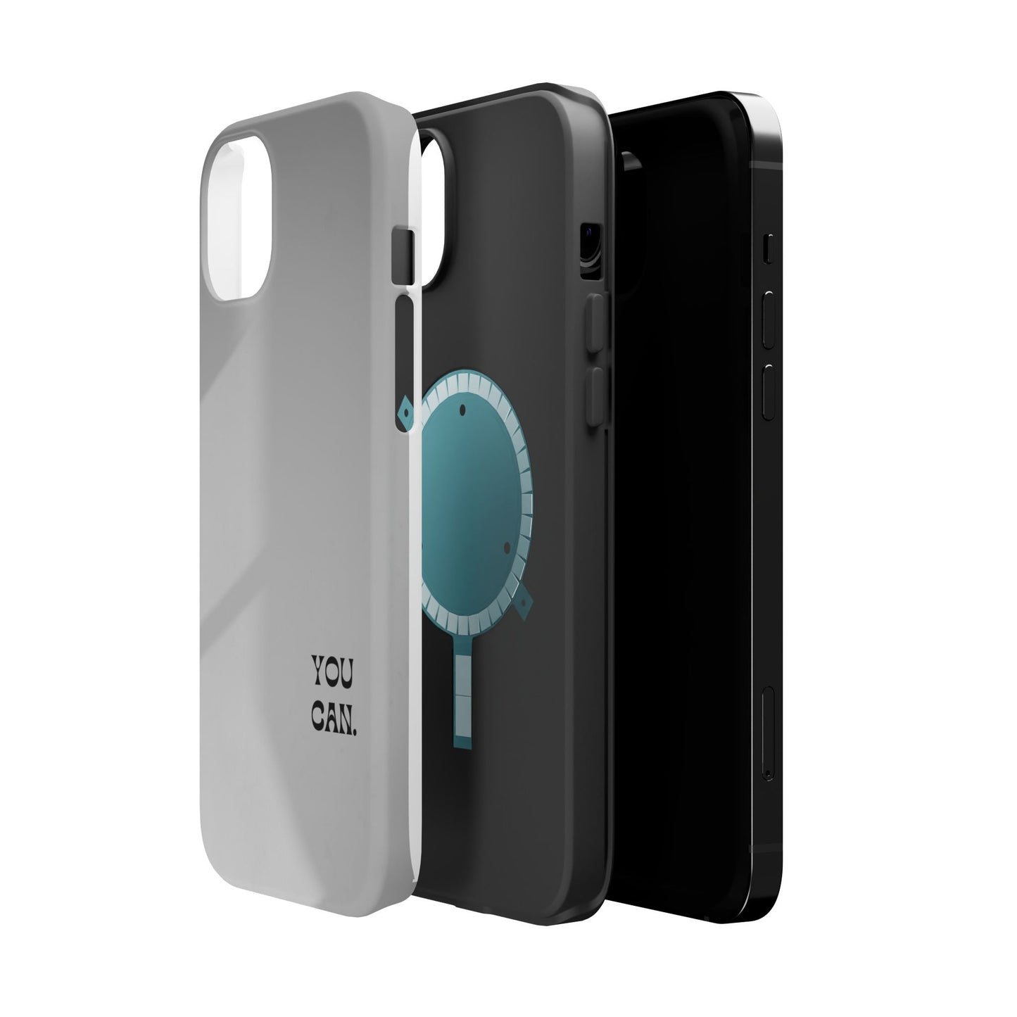 "You Can" Magnetic Tough Phone Cases - Motivational Design with 'YOU CAN.'