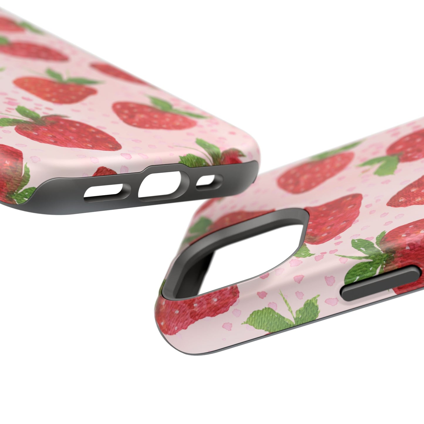 Strawberry Magnetic Phone Case - Durable & Stylish