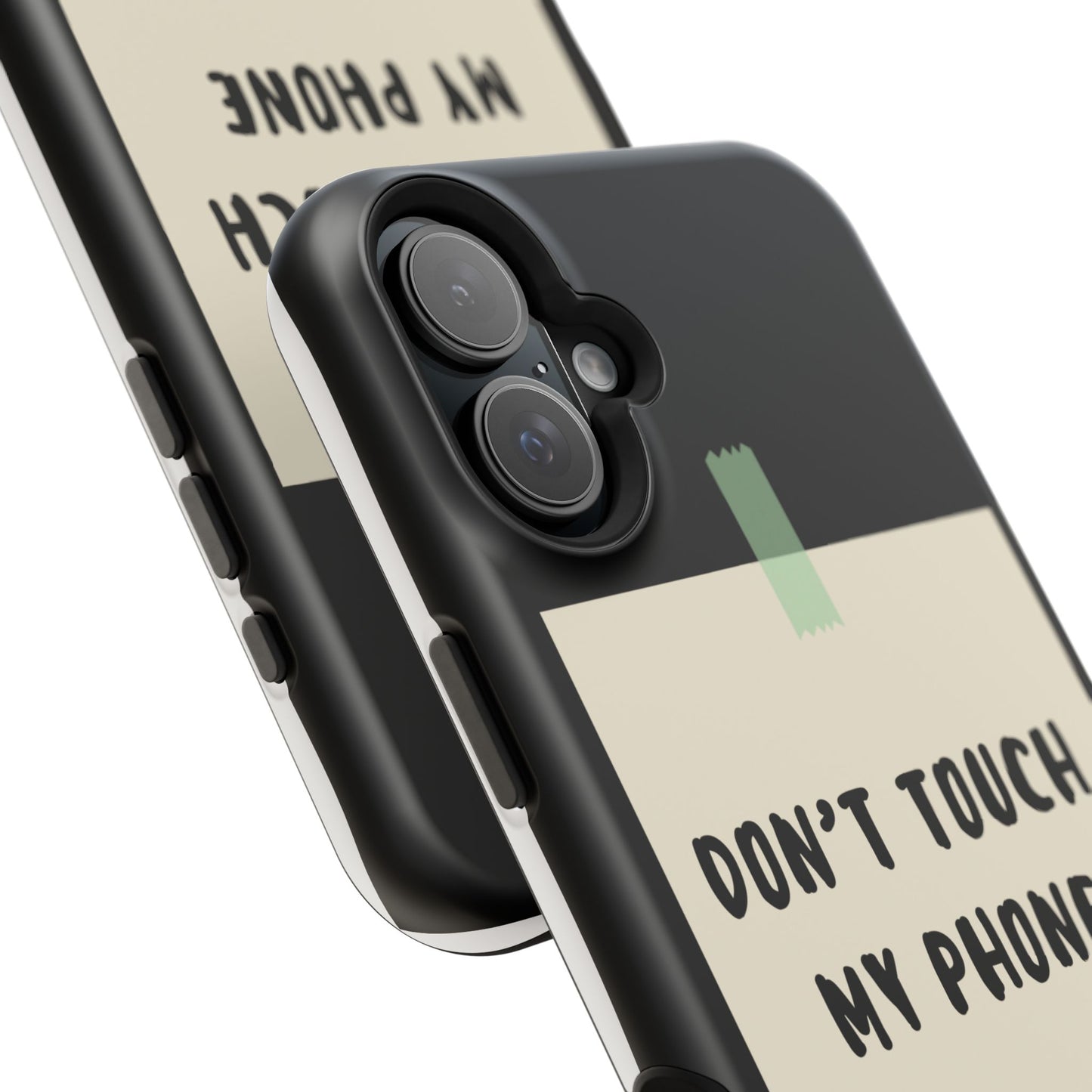 Funny Phone Case - Don't Touch My Phone Magnetic Tough Case
