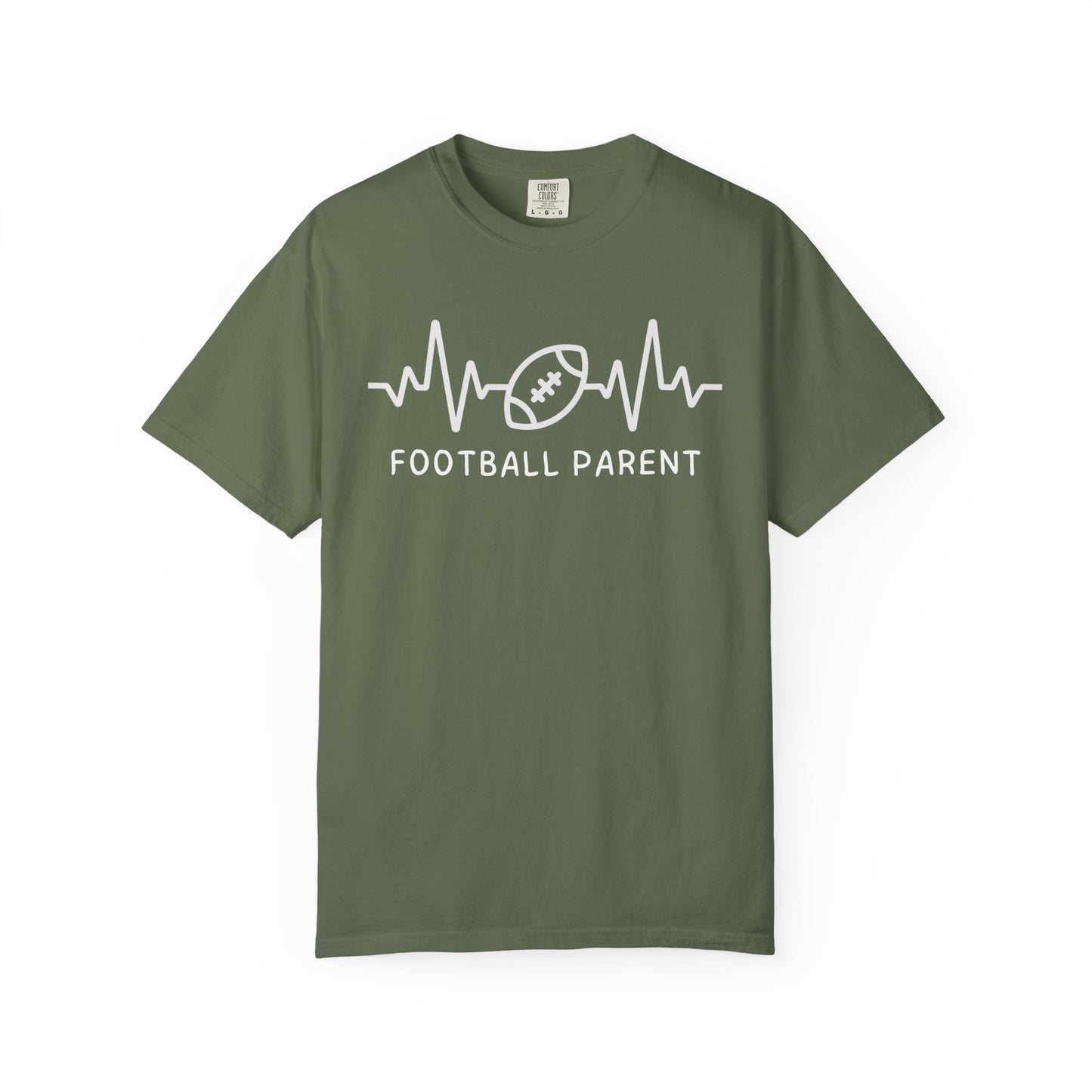 Football Parent T-Shirt - Unisex Garment-Dyed Tee, Perfect for Game Day, Father's Day, Family Gatherings, Sports Fans, Casual Wear
