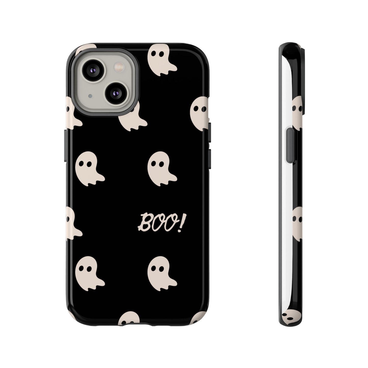Ghost Pattern Phone Case - Halloween Accessory, Spooky Decor, Gift Idea, Cute Ghosts, Fun Case for All Ages