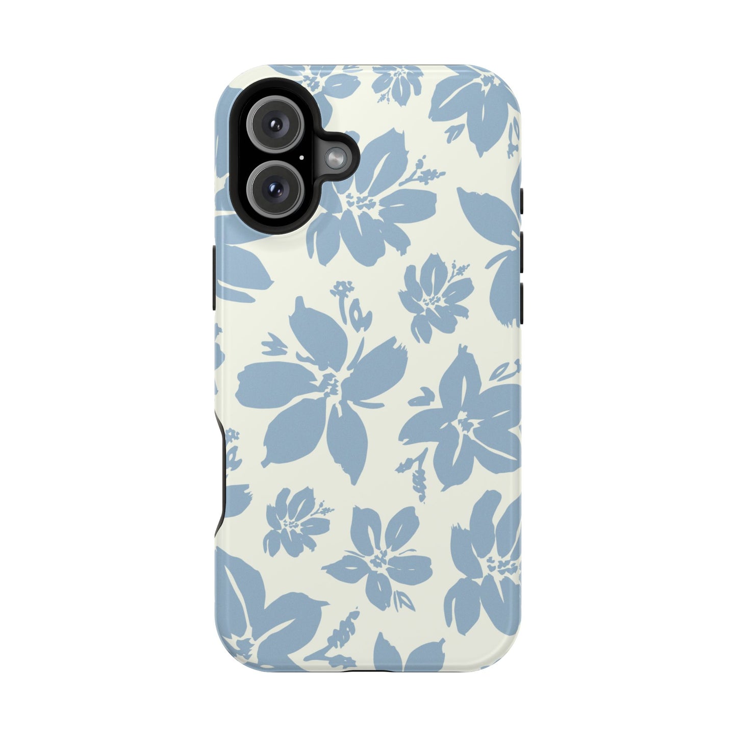 Floral Magnetic Tough Case - Stylish Protection for Your Phone