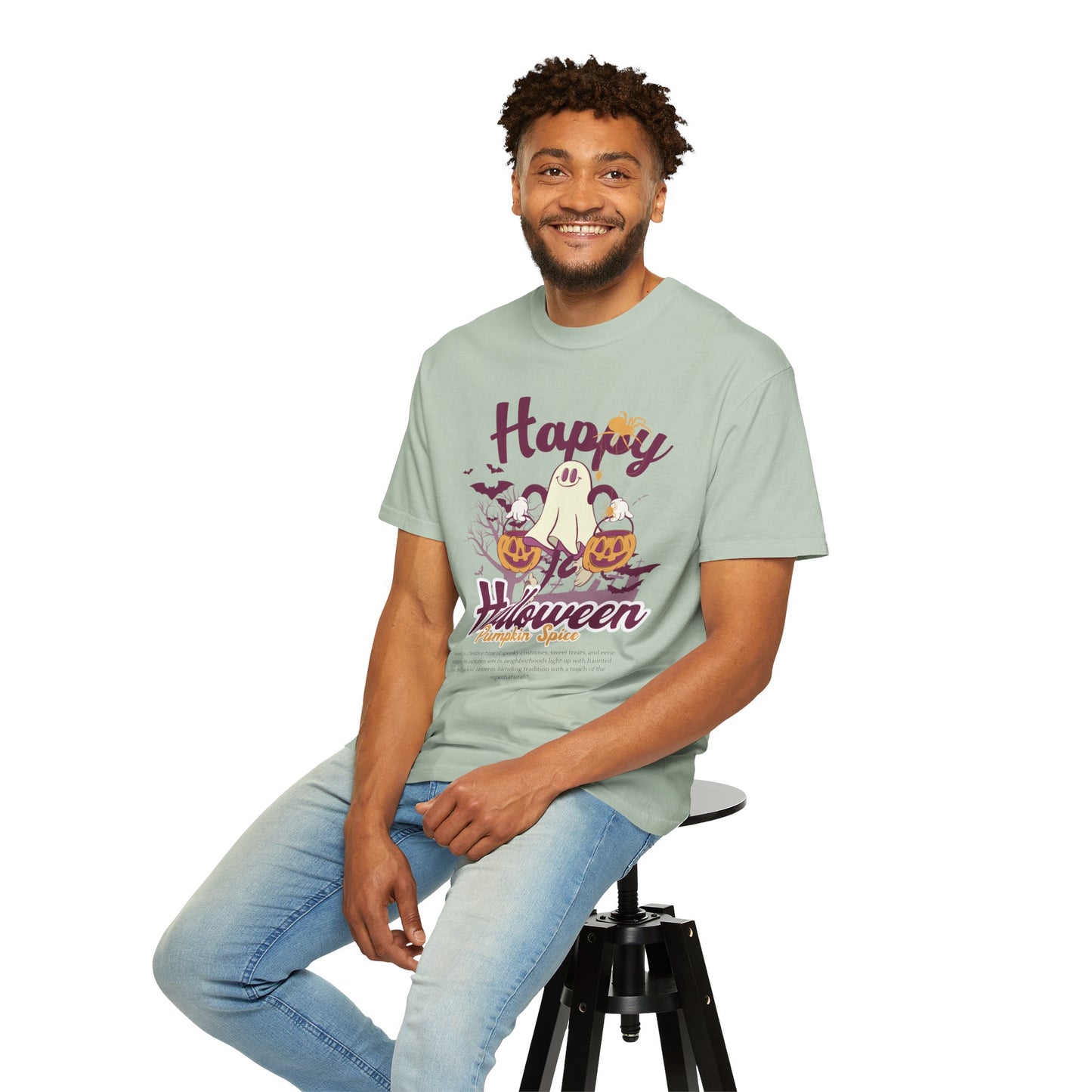 Halloween Themed Unisex T-Shirt, Perfect for Fall Celebrations, Trick-or-Treat, Halloween Party Wear, Cozy Autumn Vibes, Gift Idea