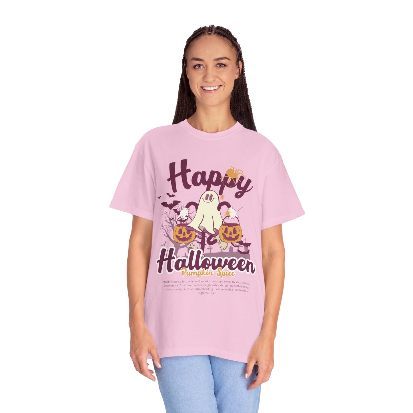 Halloween Themed Unisex T-Shirt, Perfect for Fall Celebrations, Trick-or-Treat, Halloween Party Wear, Cozy Autumn Vibes, Gift Idea