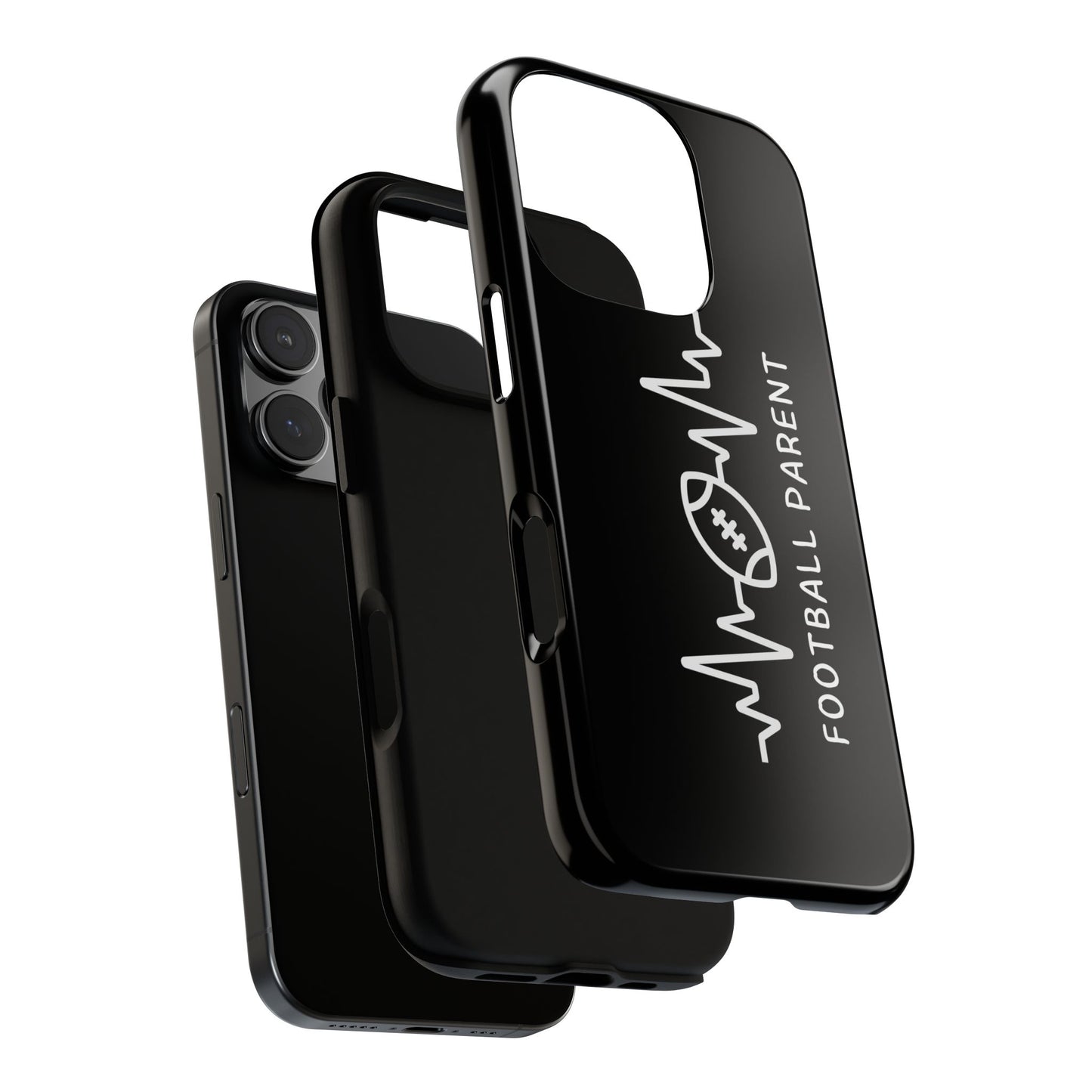 Football Parent Phone Case, Tough Phone Cover for Sports Moms, Unique Sports Gift, Customizable Football Accessory, Game Day Essential