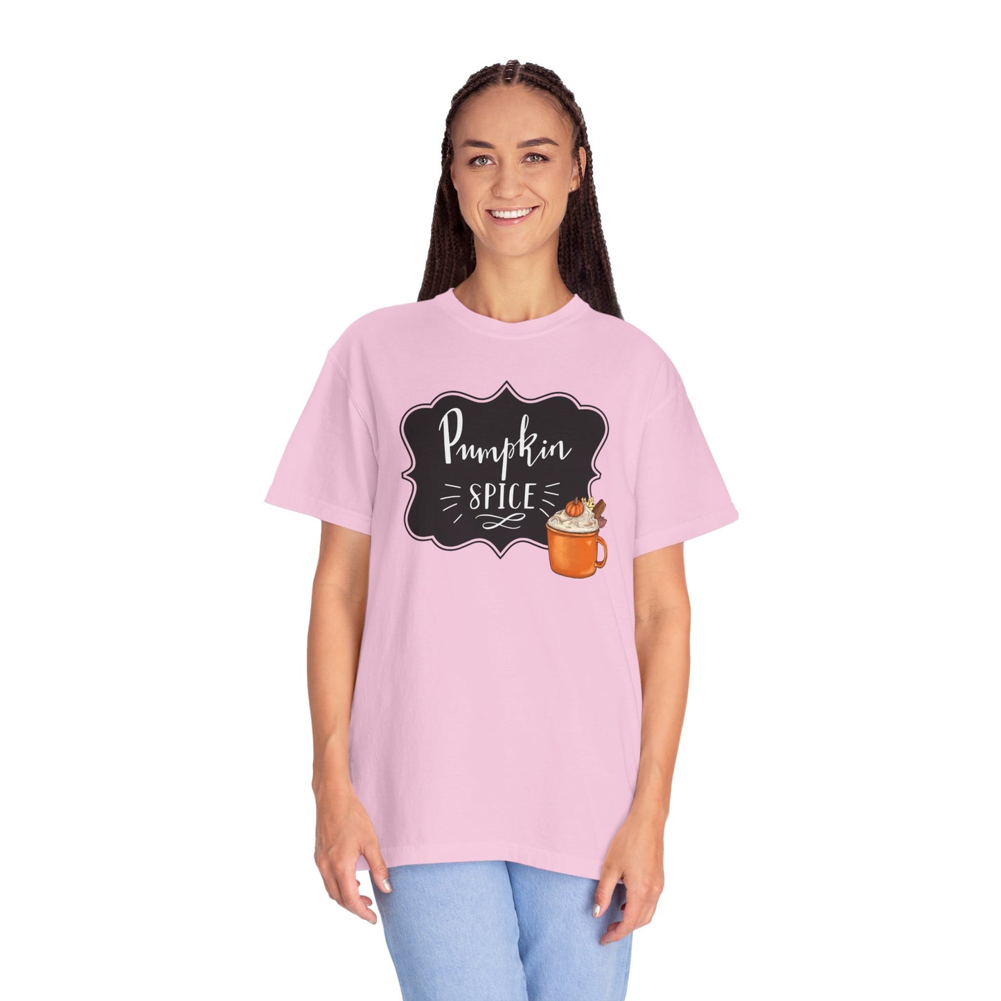 Pumpkin Spice Unisex T-Shirt | Cozy Autumn Tee, Fall Fashion, Holiday Gift, Halloween Shirt, Pumpkin Lovers Apparel