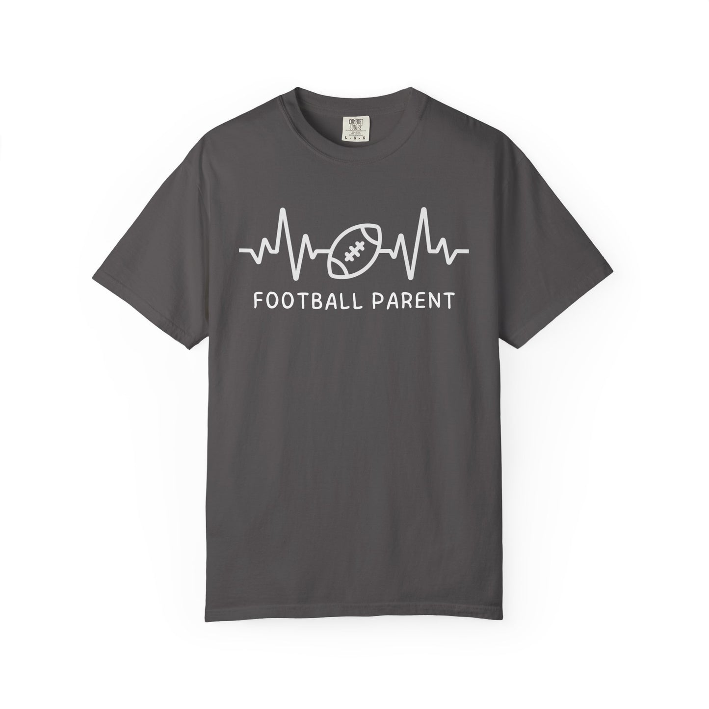 Football Parent T-Shirt - Unisex Garment-Dyed Tee, Perfect for Game Day, Father's Day, Family Gatherings, Sports Fans, Casual Wear