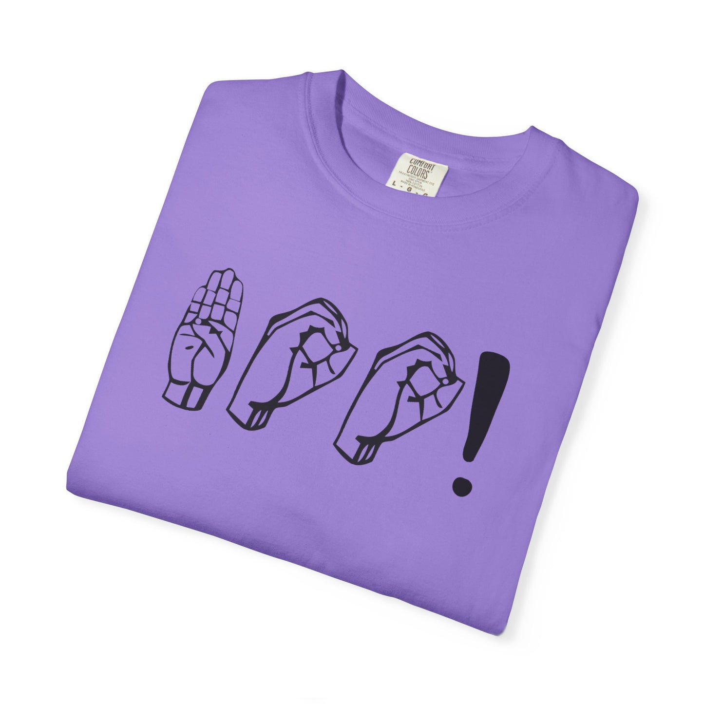 Boo! Unisex Hand Sign T-Shirt, Casual Wear, Gift for Friends, Birthday Gift, Cool Outfit, Fun Graphic Tee