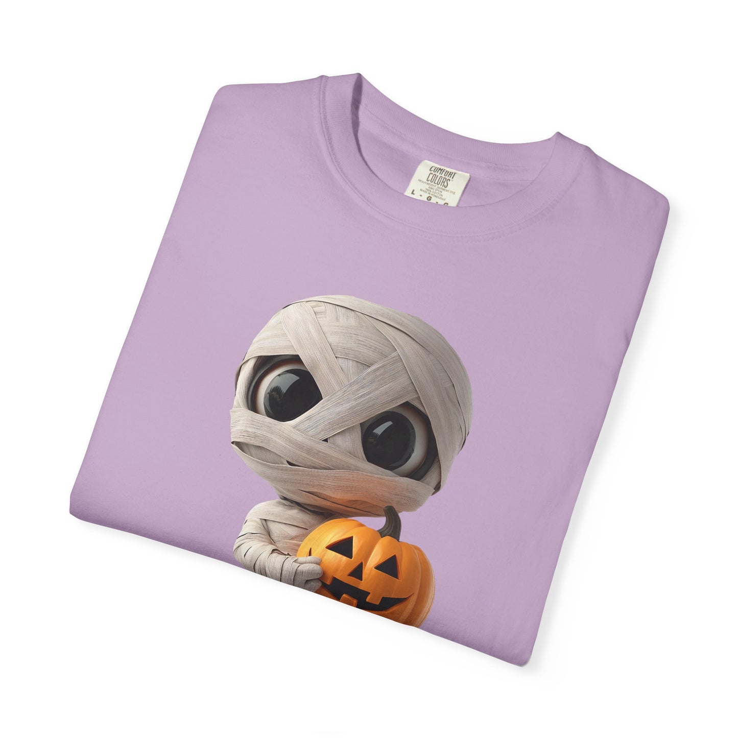 Halloween Mummy Pumpkin T-Shirt, Unisex Graphic Tee, Spooky Season Apparel, Halloween Costume Top, Fall Festival Shirt