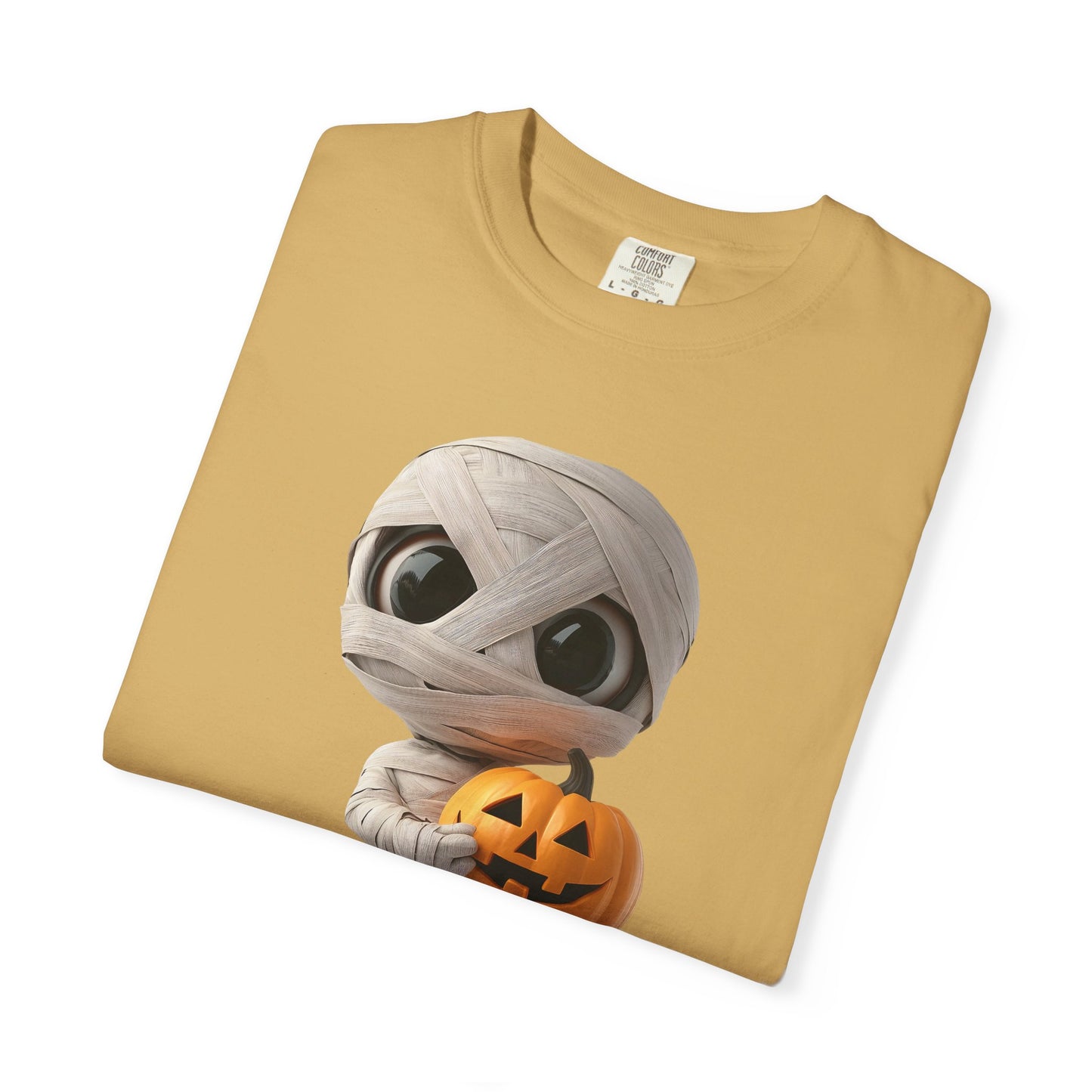 Halloween Mummy Pumpkin T-Shirt, Unisex Graphic Tee, Spooky Season Apparel, Halloween Costume Top, Fall Festival Shirt