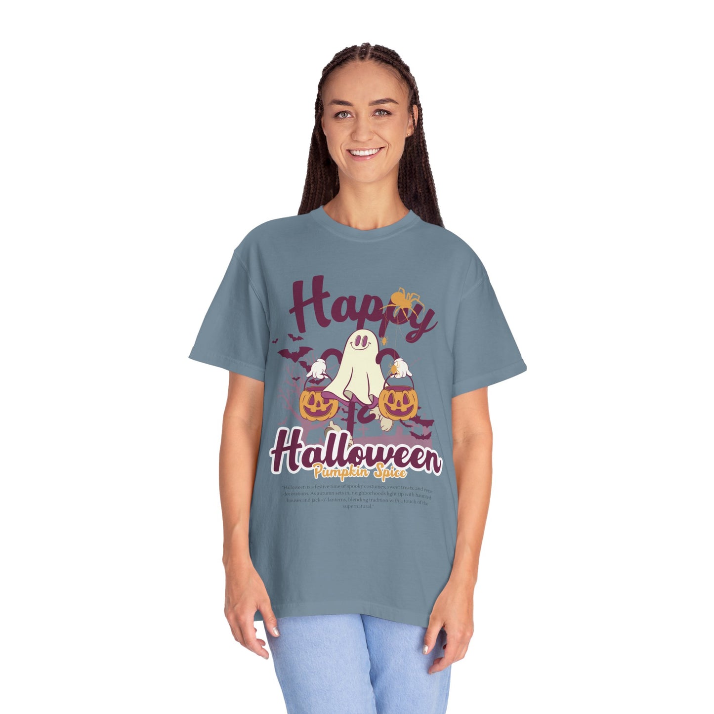 Halloween Themed Unisex T-Shirt, Perfect for Fall Celebrations, Trick-or-Treat, Halloween Party Wear, Cozy Autumn Vibes, Gift Idea