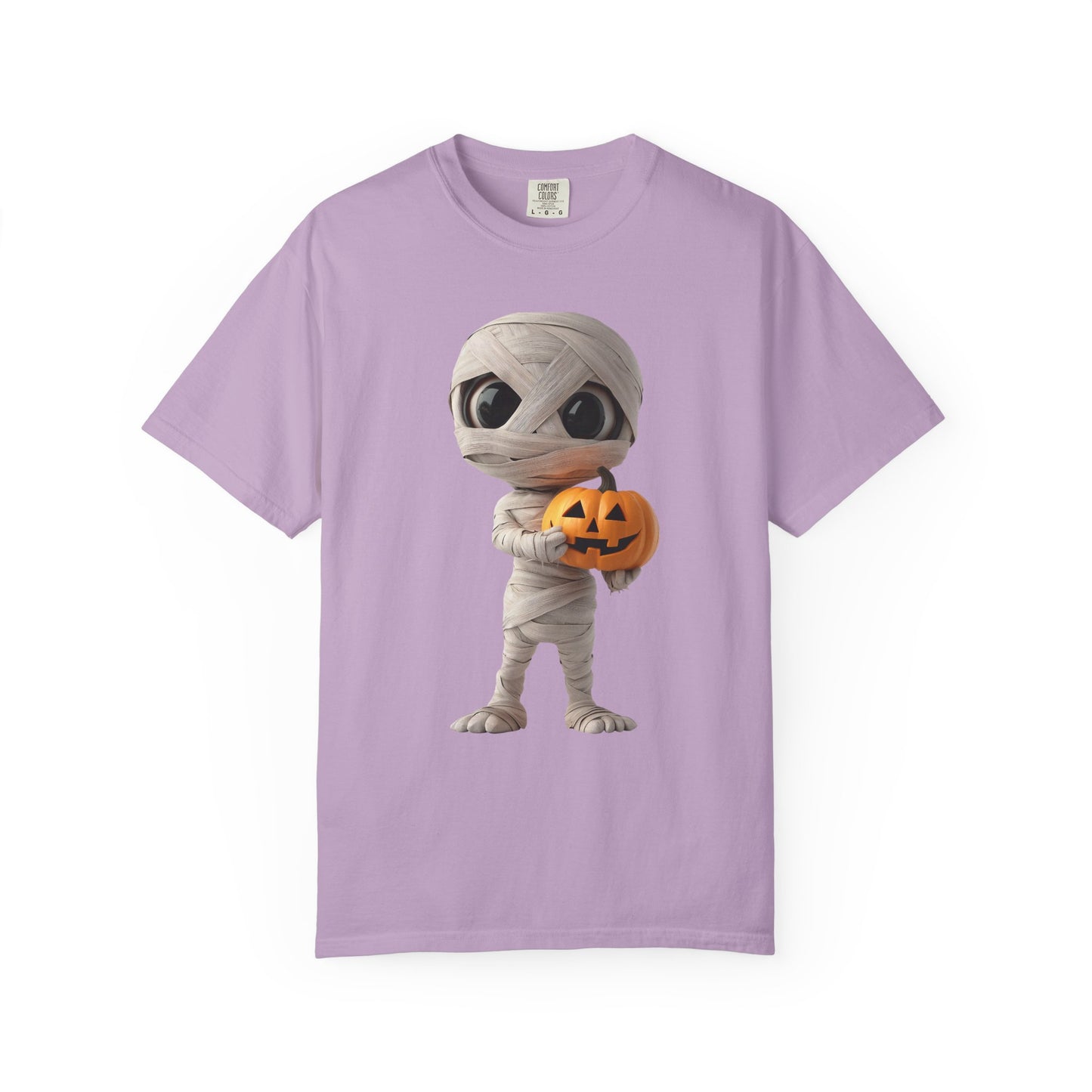 Halloween Mummy Pumpkin T-Shirt, Unisex Graphic Tee, Spooky Season Apparel, Halloween Costume Top, Fall Festival Shirt