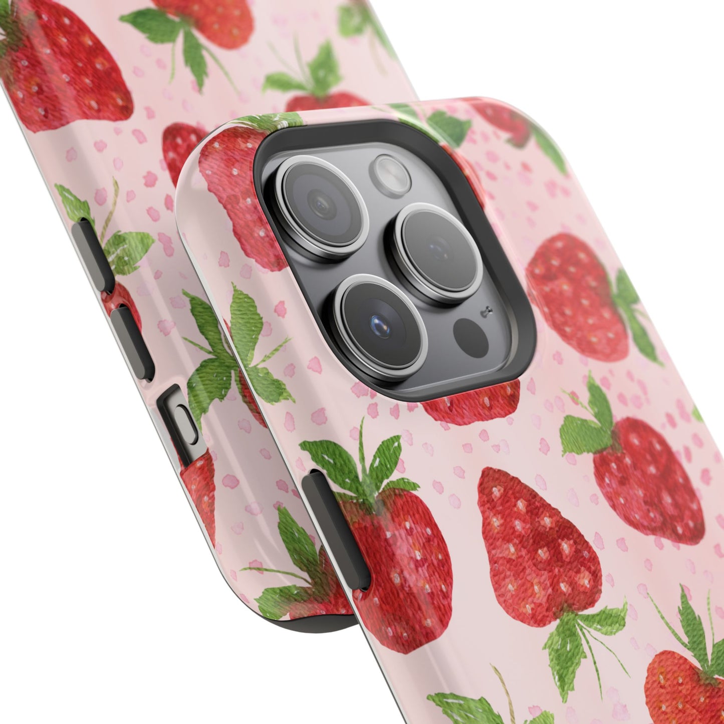 Strawberry Magnetic Phone Case - Durable & Stylish