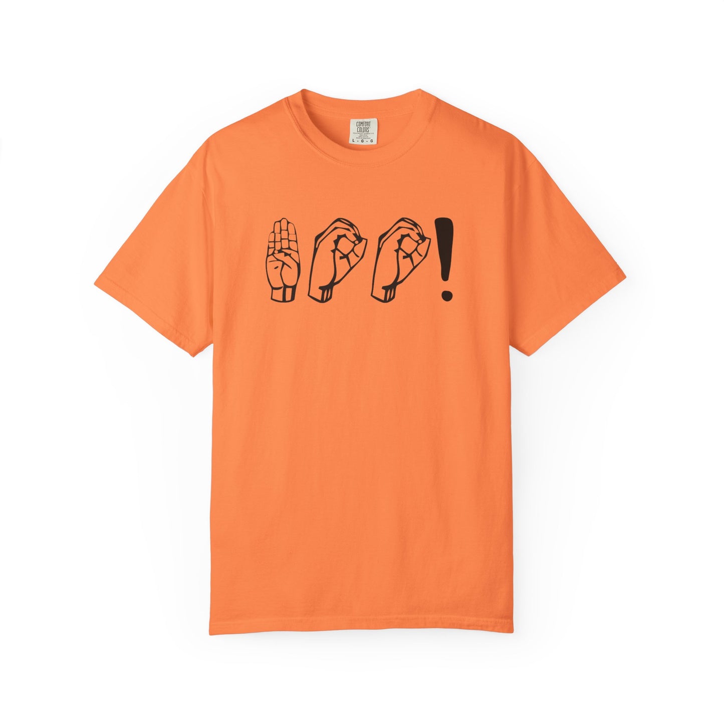 Boo! Unisex Hand Sign T-Shirt, Casual Wear, Gift for Friends, Birthday Gift, Cool Outfit, Fun Graphic Tee