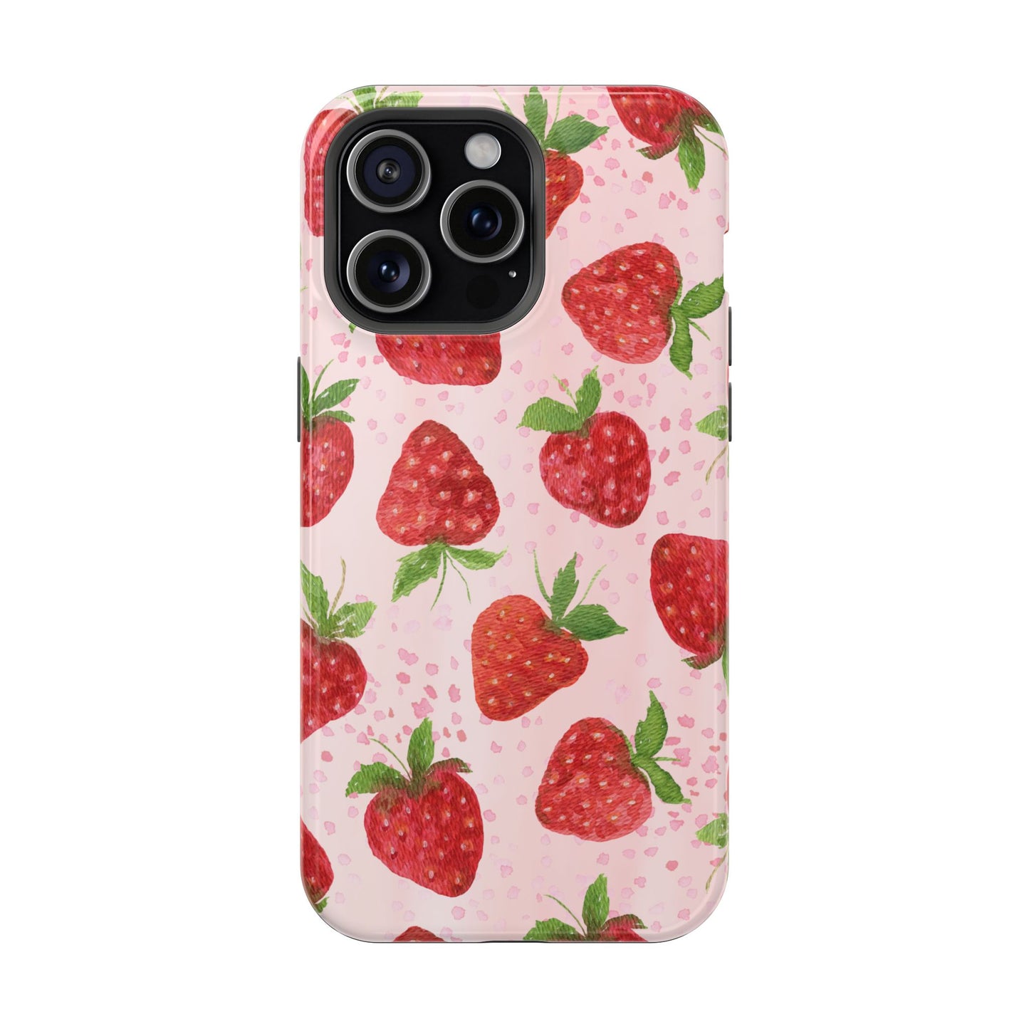 Strawberry Magnetic Phone Case - Durable & Stylish