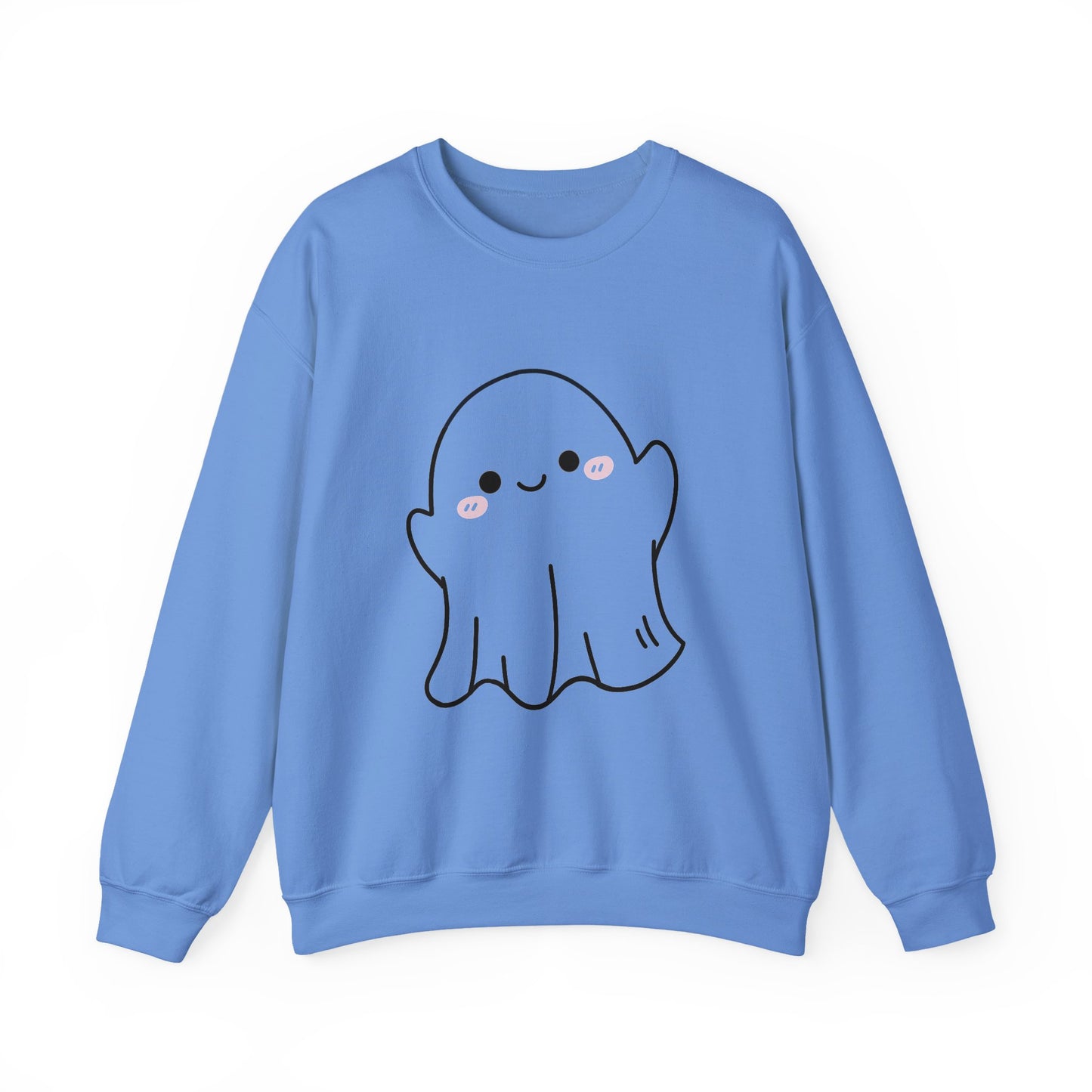 Ghosty Unisex Crewneck Sweatshirt, Halloween Gift, Cozy Pullover, Fall Fashion, Spooky Season Sweatshirt, Casual Wear