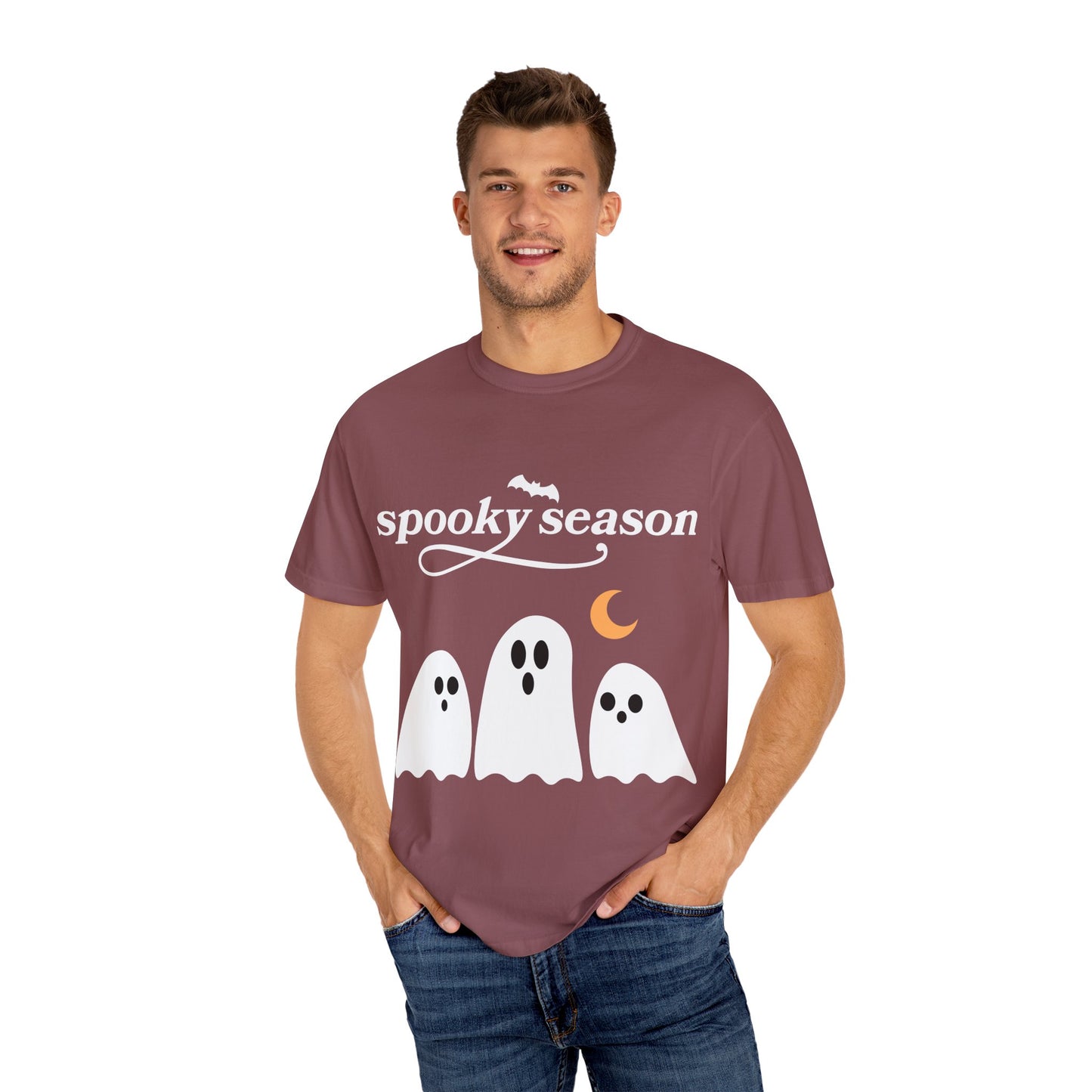 Spooky Season Ghost T-Shirt for Halloween