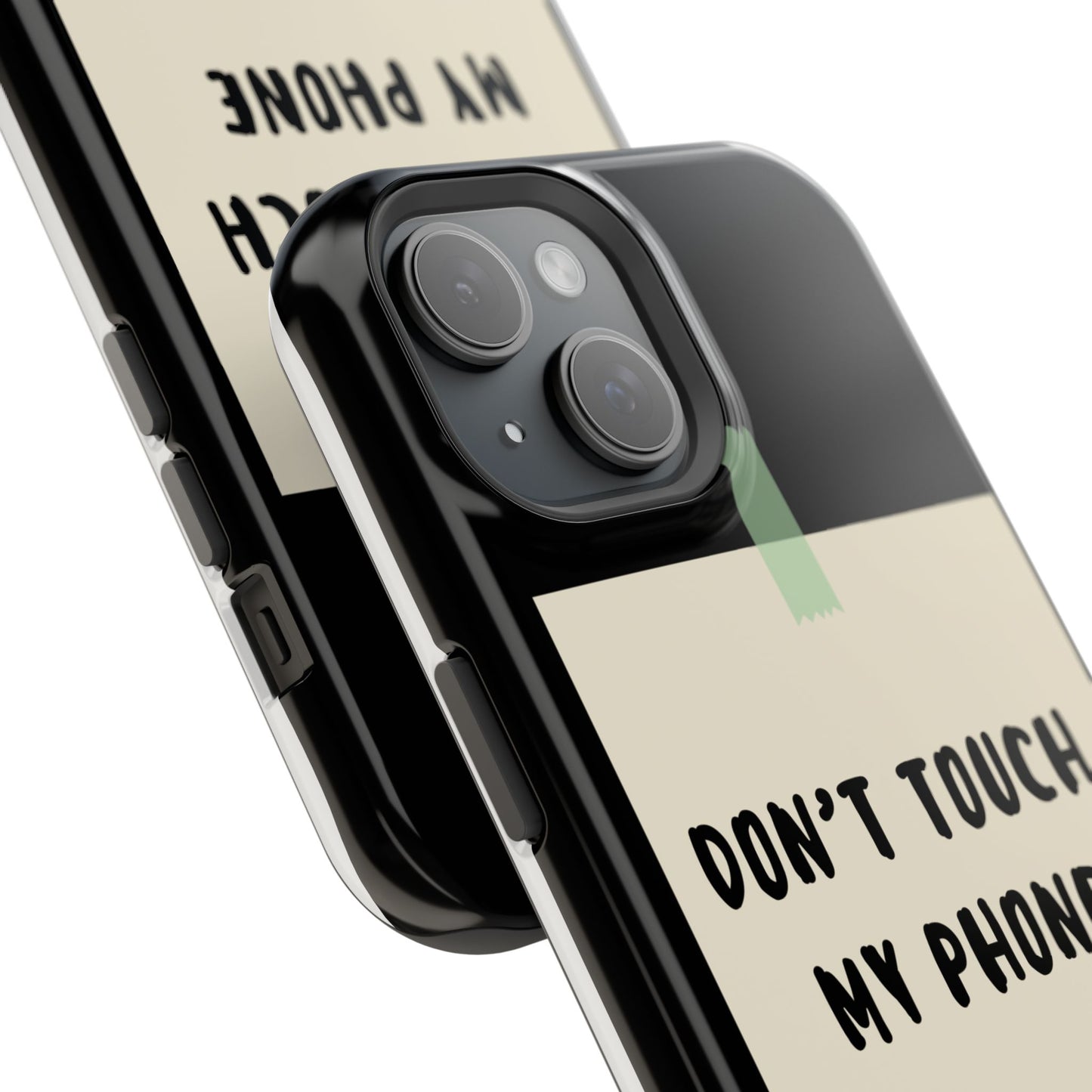 Funny Phone Case - Don't Touch My Phone Magnetic Tough Case