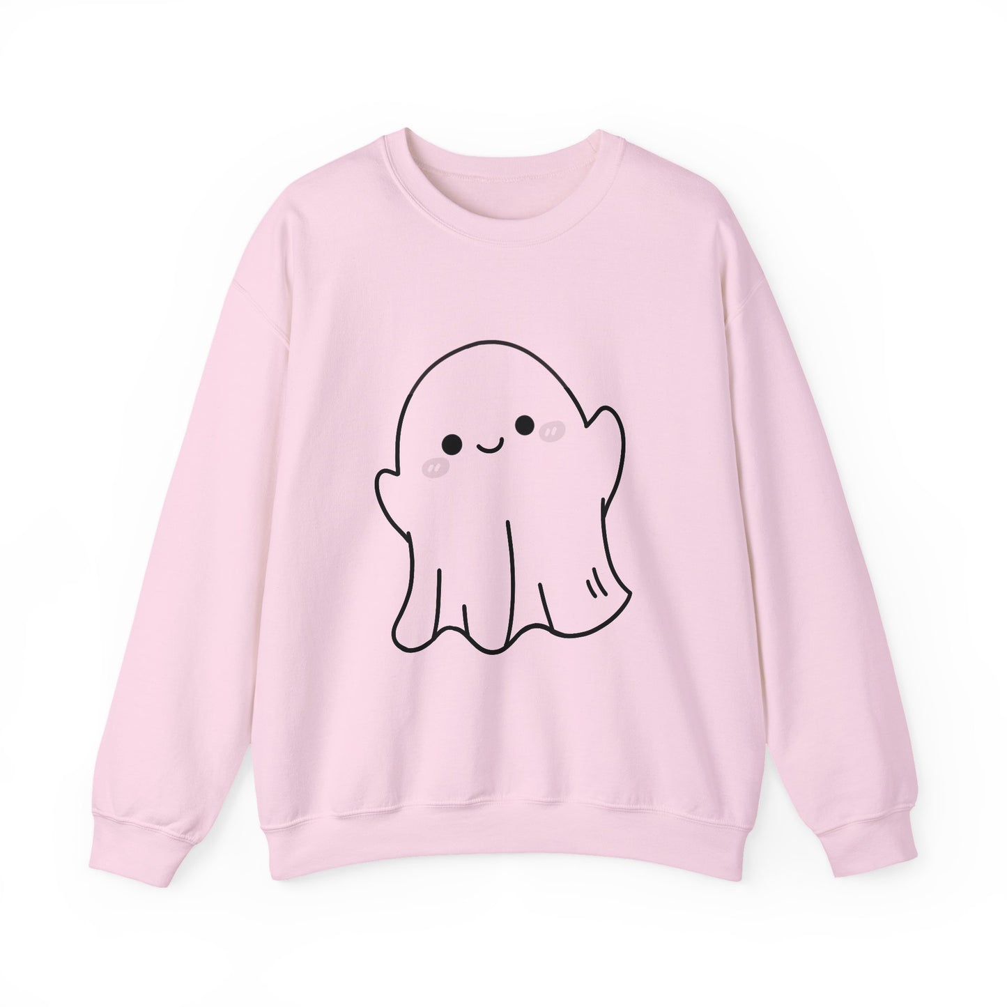 Ghosty Unisex Crewneck Sweatshirt, Halloween Gift, Cozy Pullover, Fall Fashion, Spooky Season Sweatshirt, Casual Wear