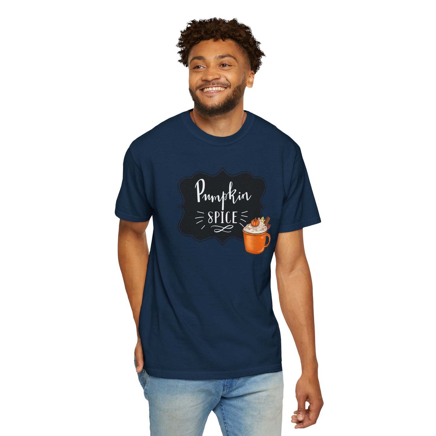 Pumpkin Spice Unisex T-Shirt | Cozy Autumn Tee, Fall Fashion, Holiday Gift, Halloween Shirt, Pumpkin Lovers Apparel