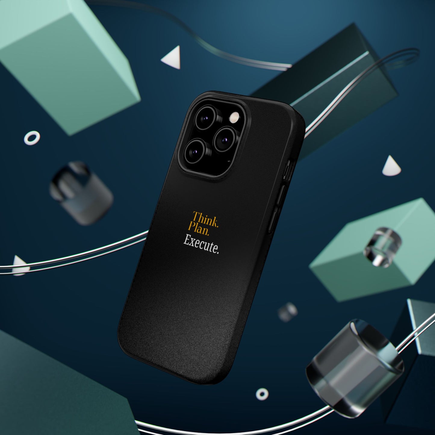 Inspirational Magnetic Tough Case - Think. Plan. Execute.