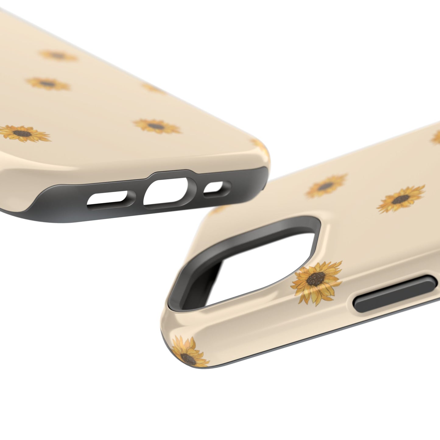 Sunflower Magnetic Tough Cases for Stylish Protection, Floral Phone Cases, Unique Gift for Her, Summer Vibes, Trendy Accessories,