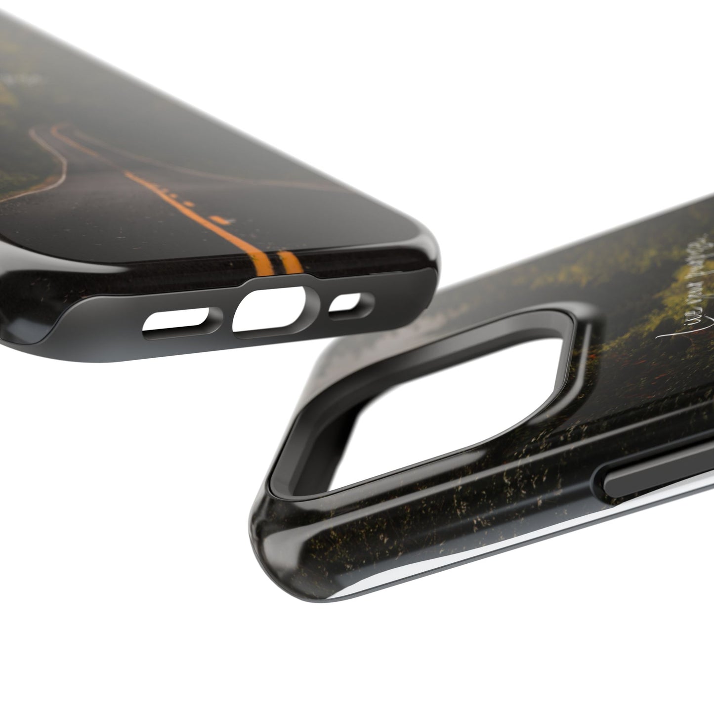 Inspirational Magnetic Tough Case - 'Live Your Purpose' Nature Design for iPhone